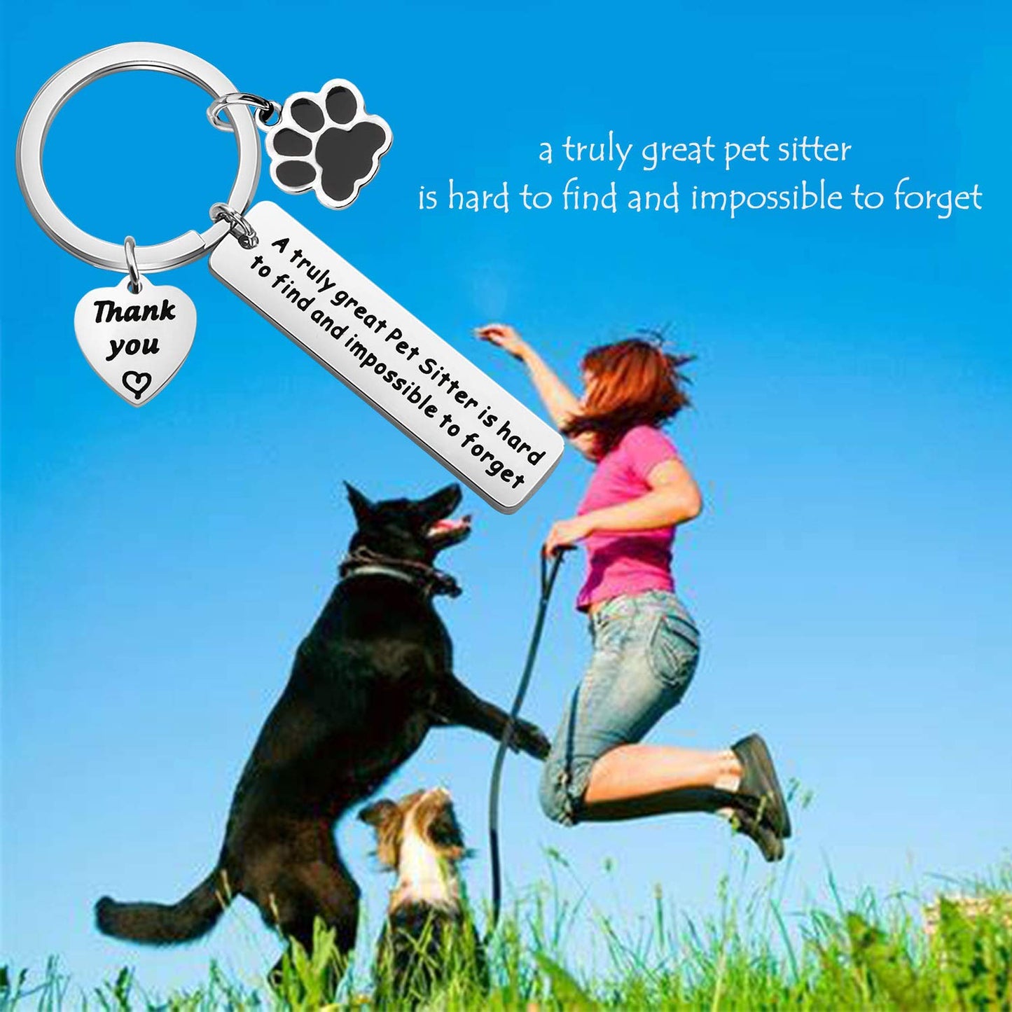 MAOFAED Pet Walker & Sitter Appreciation Gift - Dog & Pet Lover Jewelry