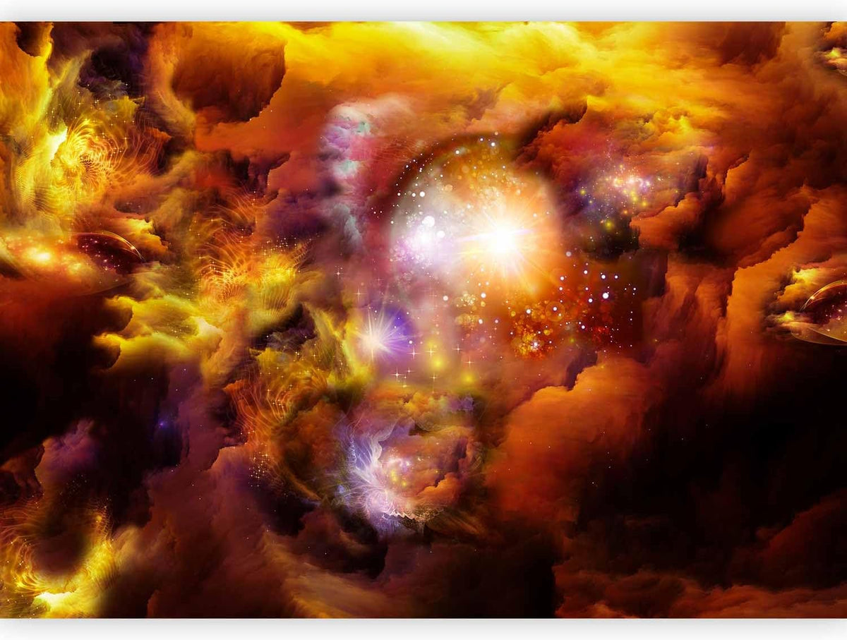 artgeist Wall Mural Cosmos Galaxy 193x138 in - XXL Peel and Stick Self-Adhesive Wallpaper Removable Large Sticker Foil Wall Decor Print Picture Image Design n-A-0027-a-d