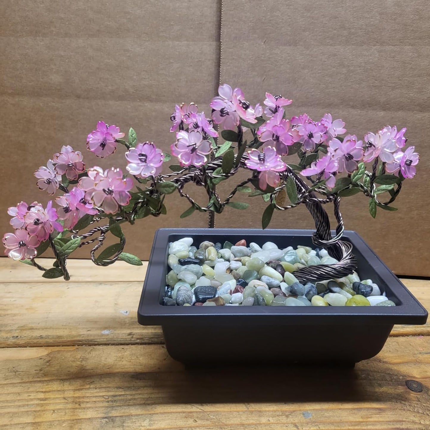 MANCHAP 24 PCS 6.5 Inch Plastic Bonsai Training Pots, Rectangular Bonsai Tree Planter Pot for Garden, Yard, Office, Home Decorative
