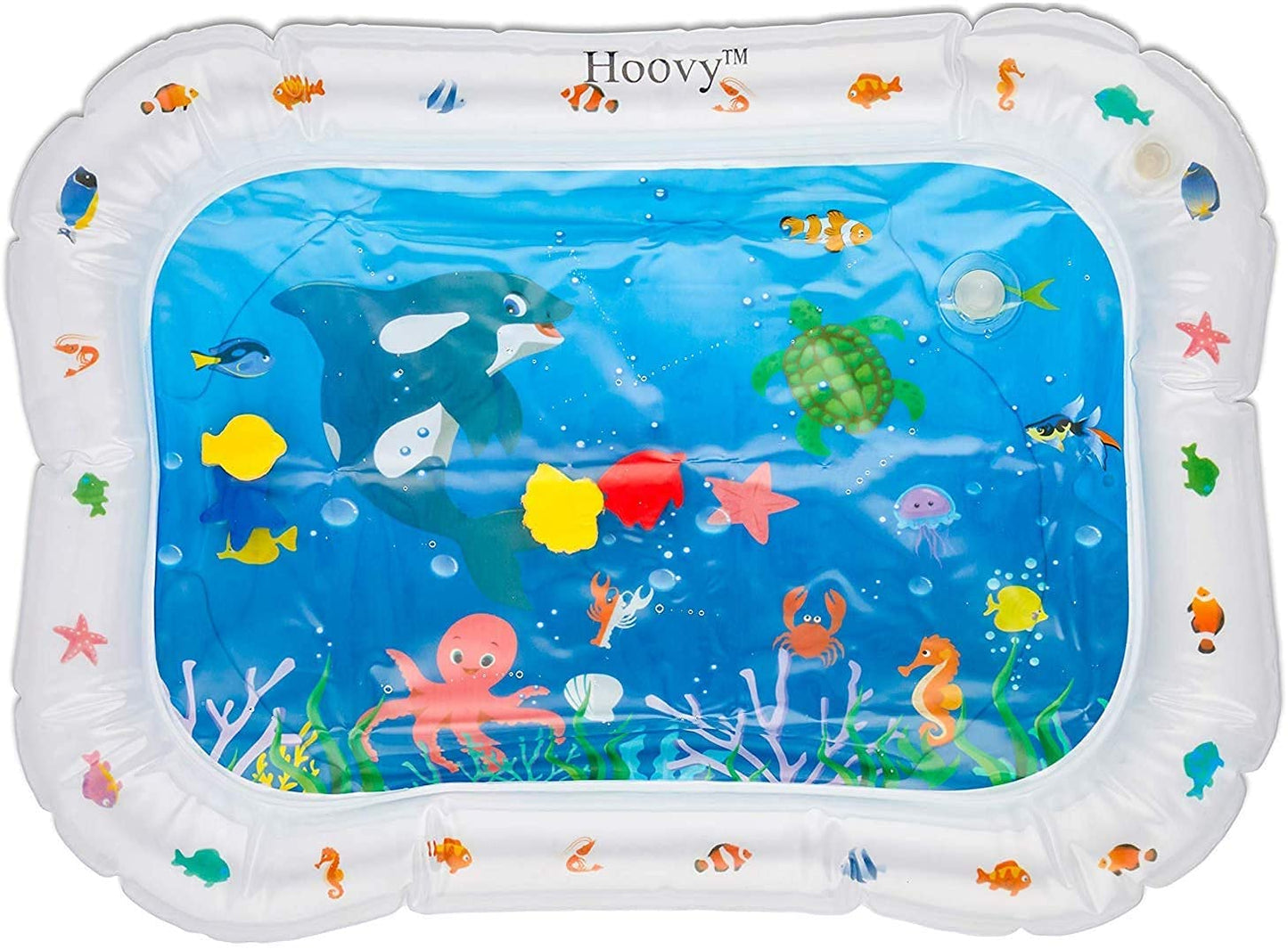 Tummy Time Water Mat for Babies - Fill N Fun Play Mat for Children and Infants, Fun Colorful