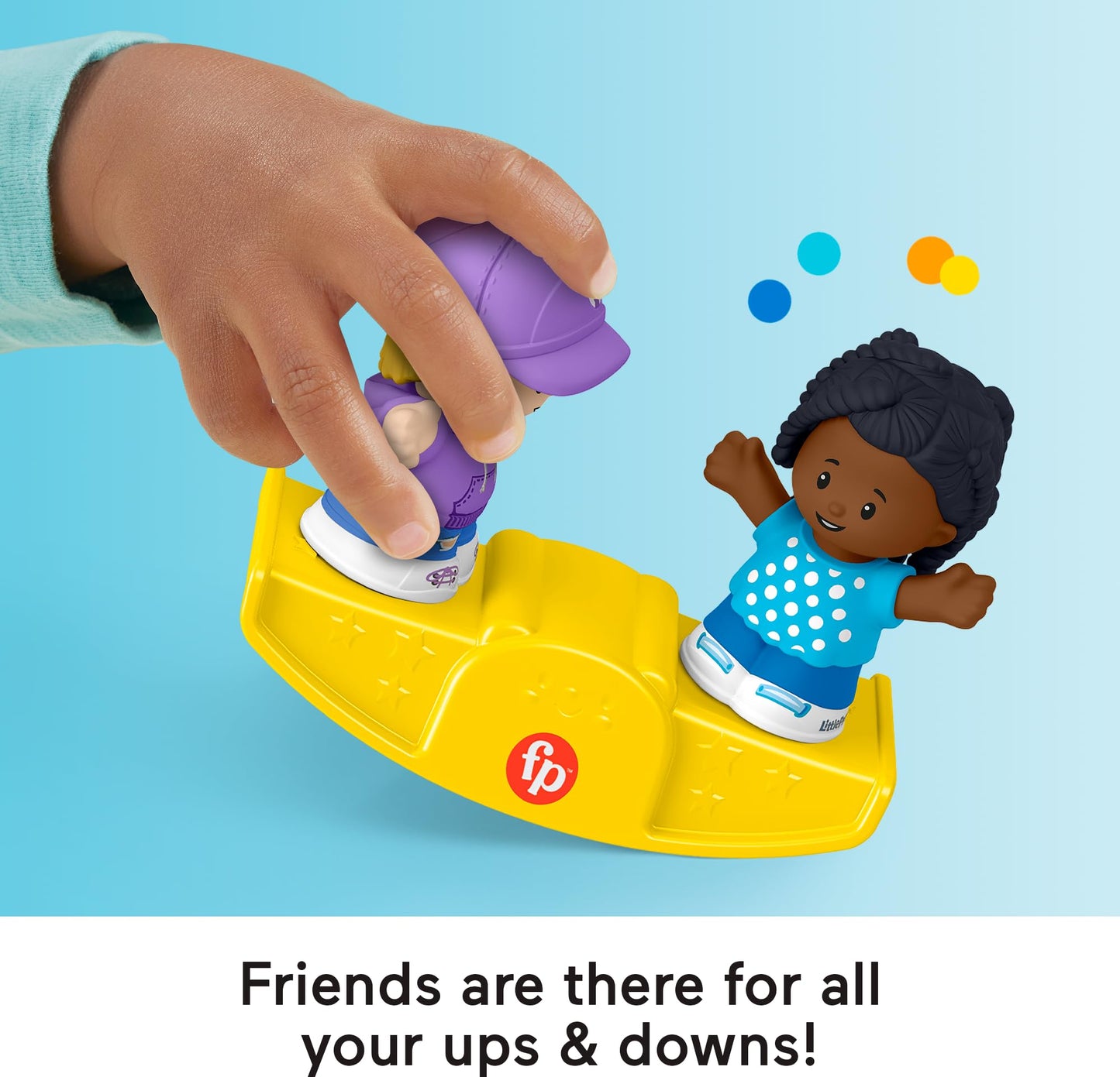 Little People Toddler Toys Play for All Figure and Accessory Pack 9-Piece Set for Pretend Play Ages 1+ Years