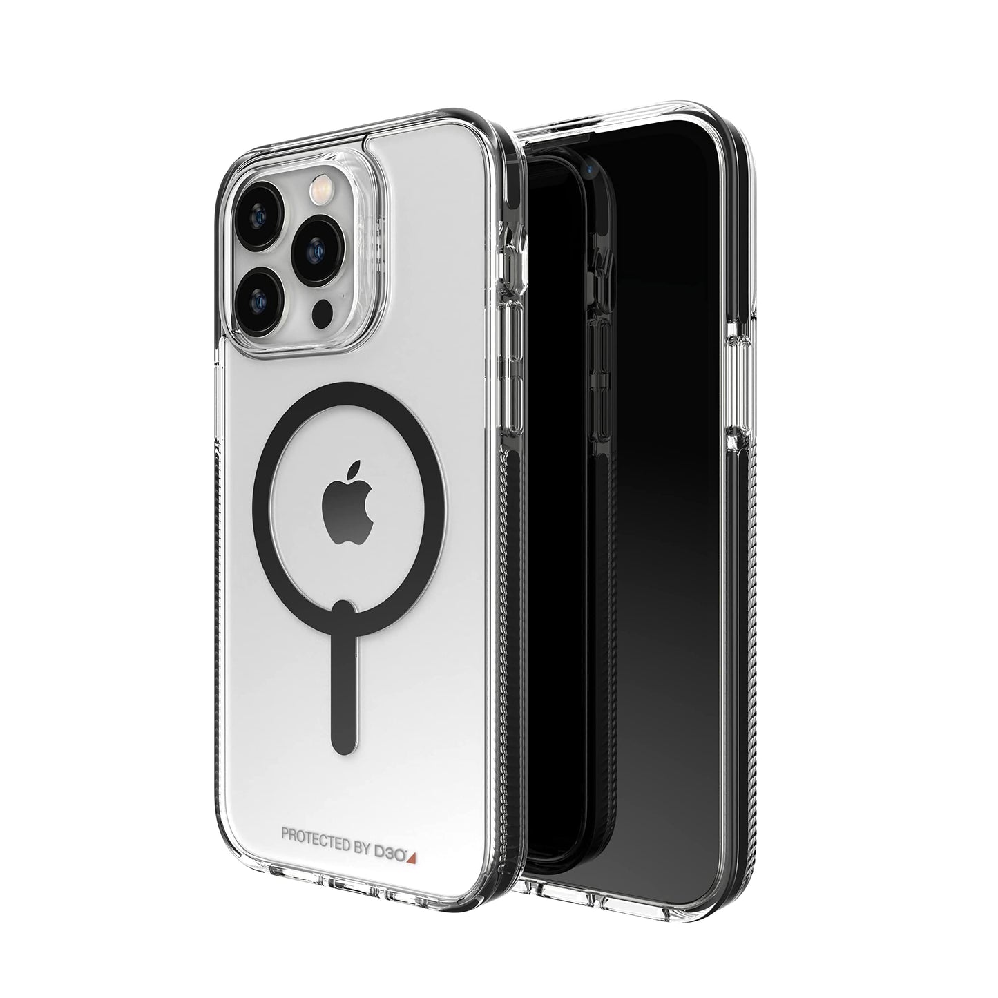 ZAGG Gear4 Santa Cruz Snap Case Apple iPhone 14 Pro Max, D30 Drop Protection Up to (13ft│4m), Wireless Charging Compatible, Reinforced Top, Bottom & Edges - Black