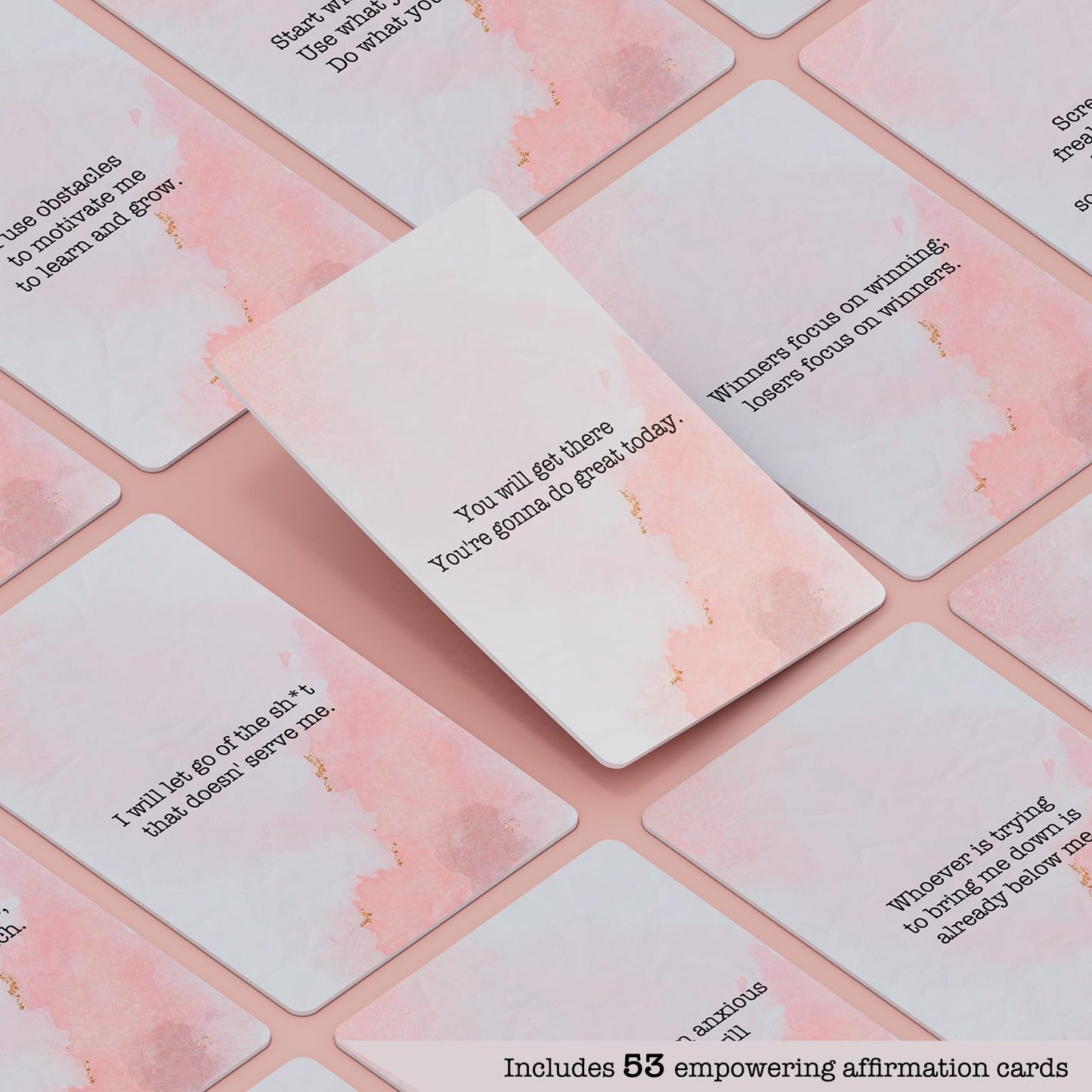 shoprotik Badass Affirmation Cards - Daily Motivational and Inspirational Cards for Women