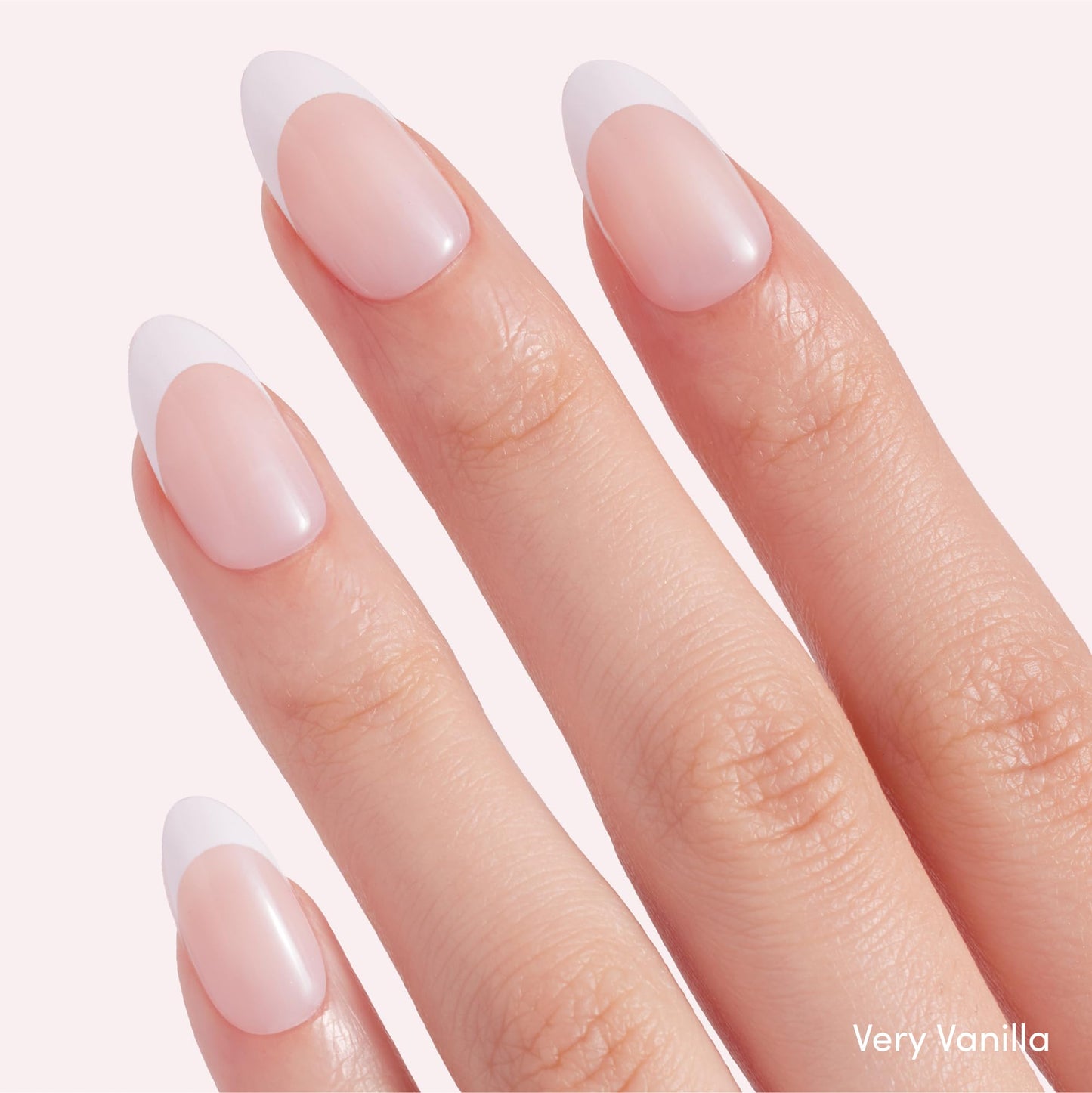 Dashing Diva Magic Press Nail Bundle - Classic Collection - Almond Shape & Stiletto Shape Press On Nails - Very Vanilla & Barely Bougie - Long Lasting Gel - Lasts Up to 7 Days - 2 Sets