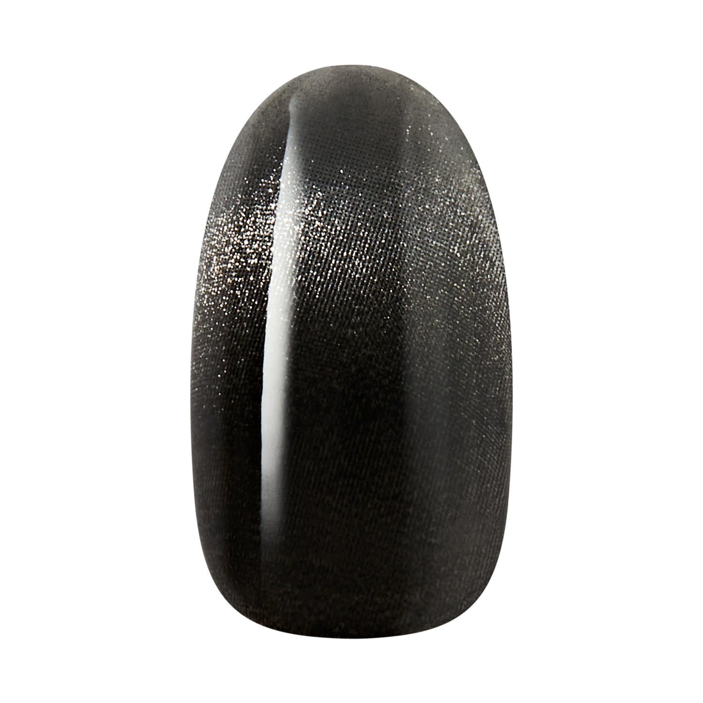 Kiss Impress No Glue Mani Press On Nails, ColorFX, 'Best Wishes', Black, Medium Size, Oval Shape, Includes 30 Nails, Prep Pad, Instructions Sheet, 1 Manicure Stick, 1 Mini File