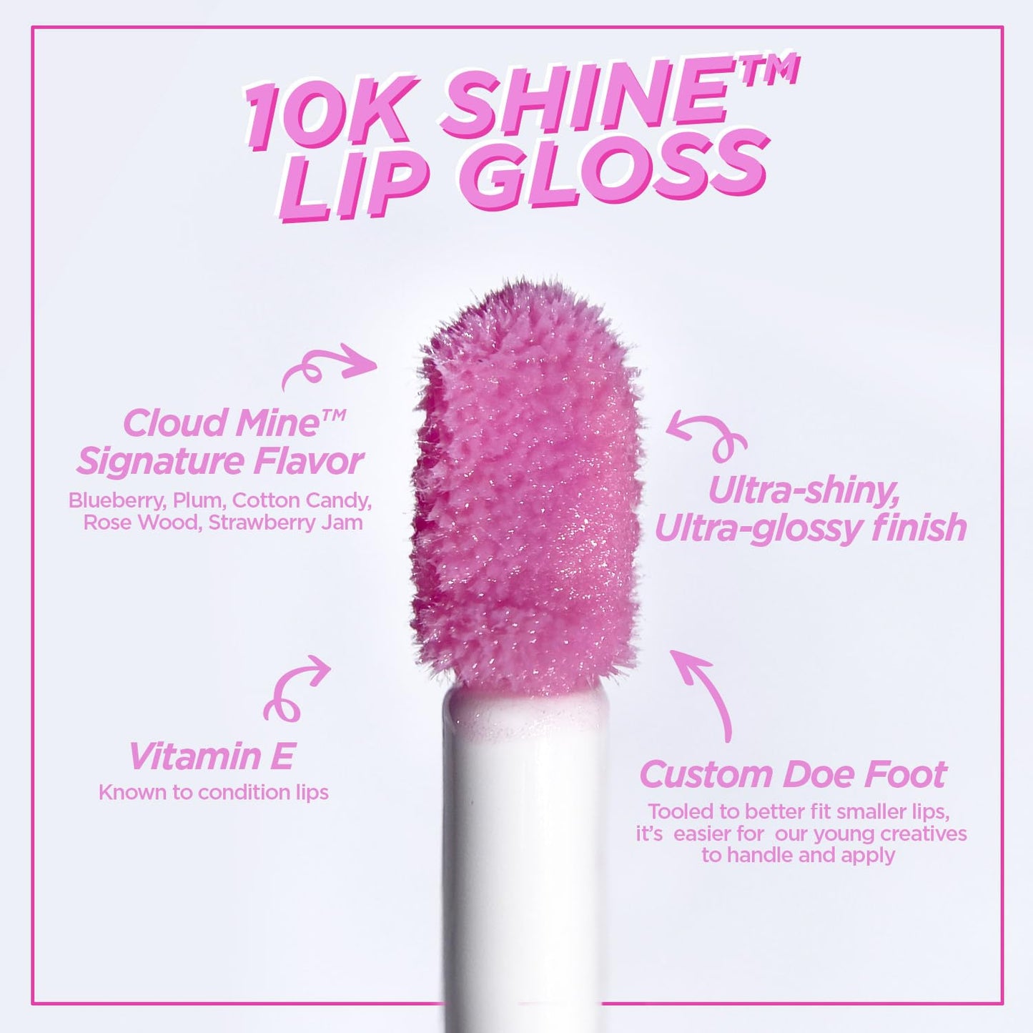 Petite 'N Pretty Snow Getter Lip Gloss Set – Mini 10K Shine Trio for Kids, Tweens & Teens – Non-Toxic, High-Gloss Sparkly Makeup – Gift-Ready Clean Beauty Set