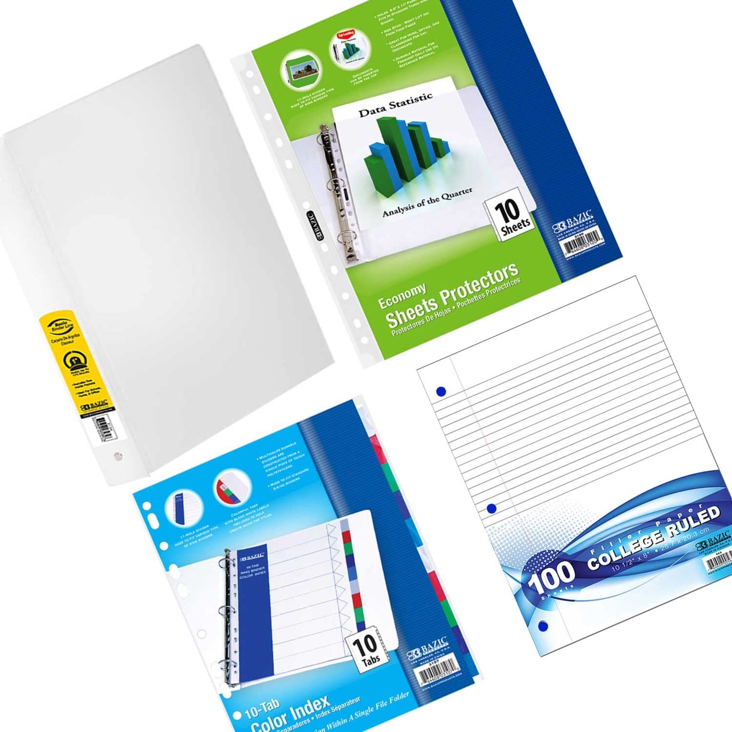 OMURA Learning | Back To School Bundle Kit For Middle/High School with Retails Value over $179.99 | 70 Pieces