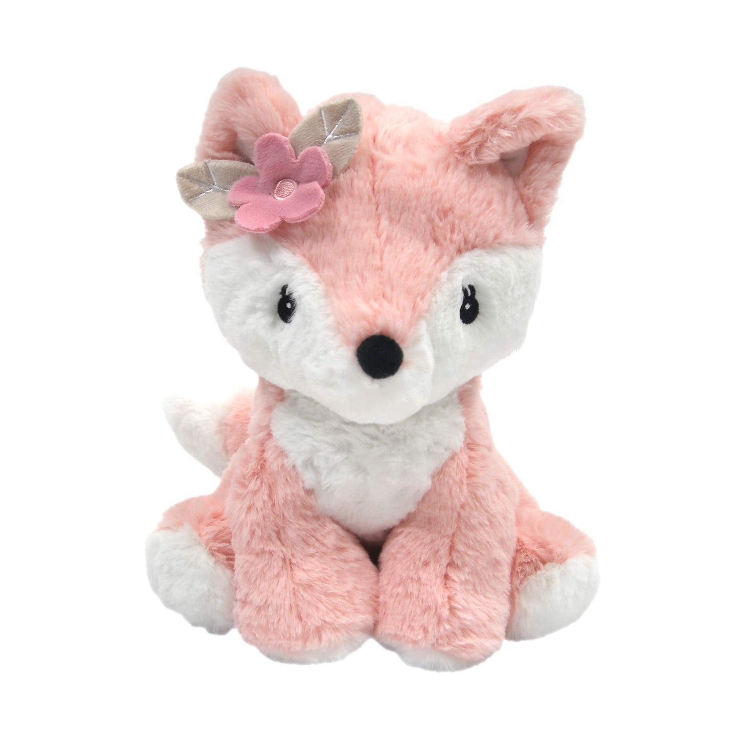 Lambs & Ivy Friendship Tree Plush Pink Woodland Fox Stuffed Animal Toy - Autumn (Pack of 2)