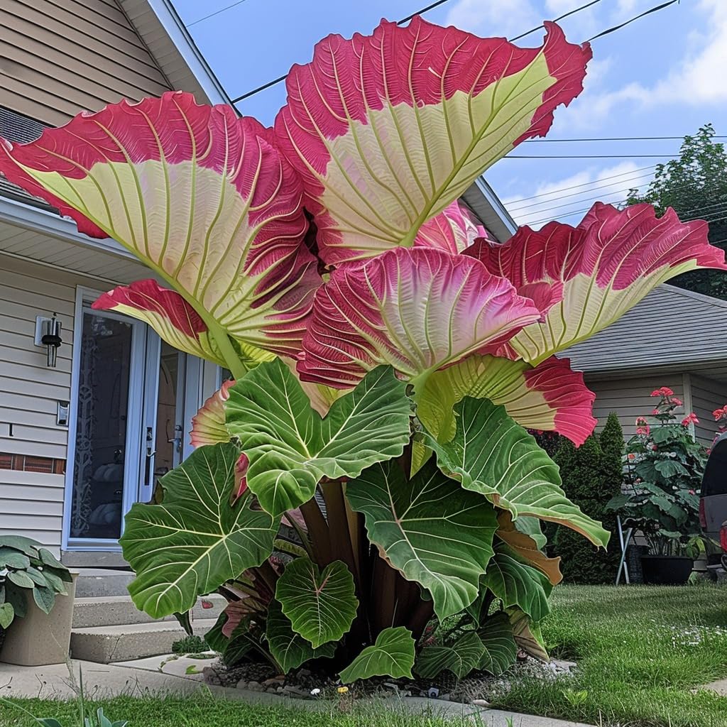 20 Mixed Color Elephant Ear Plant Seeds