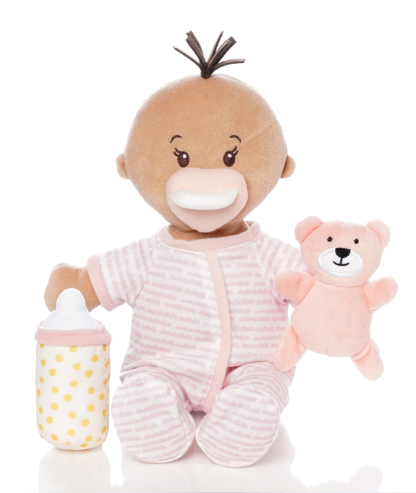 Manhattan Toy Wee Baby Stella Beige Sleepy Times Scent 12" Soft Baby Doll Set
