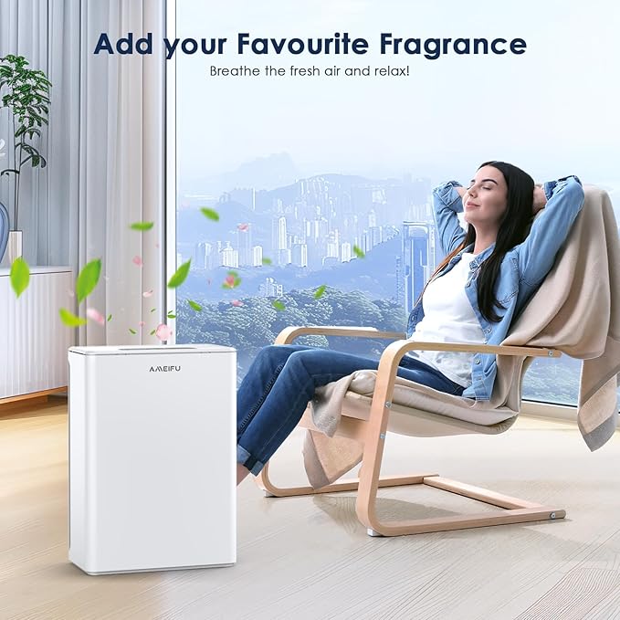 AMEIFU Air Purifiers for Home Large Room Up to 2300 Sq Ft, H13 Hepa Filter