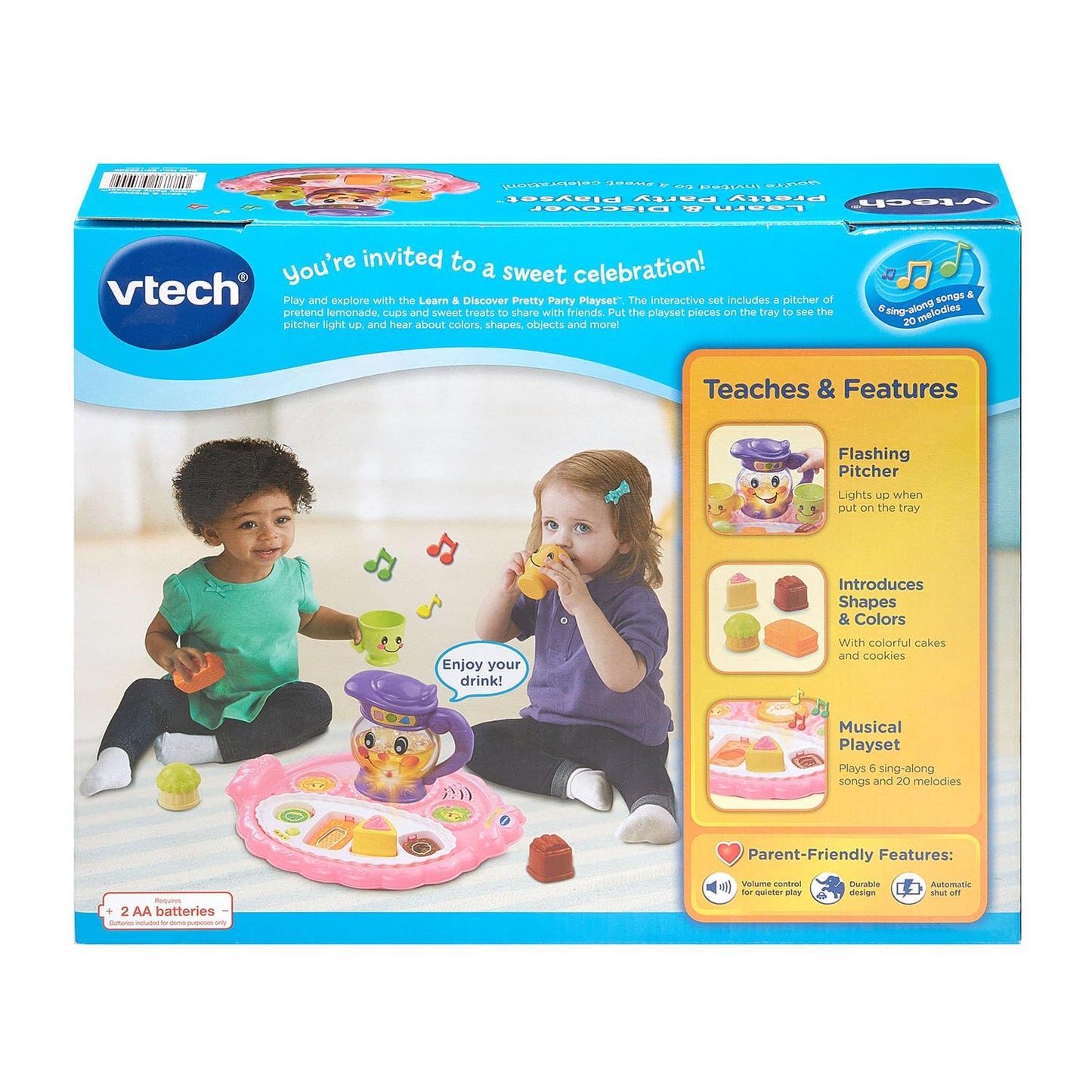 VTech Learn & Discover Pretty Party Playset