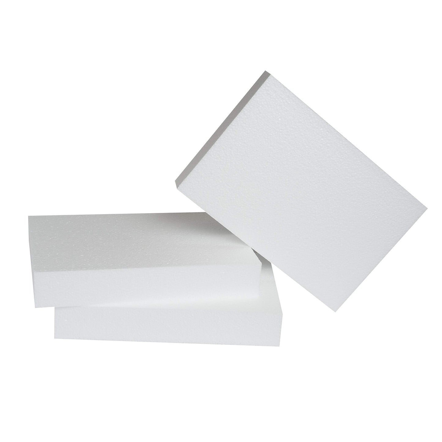 Silverlake 8x12x2 Craft Foam for Styrofoam Block Projects (3-Pack)