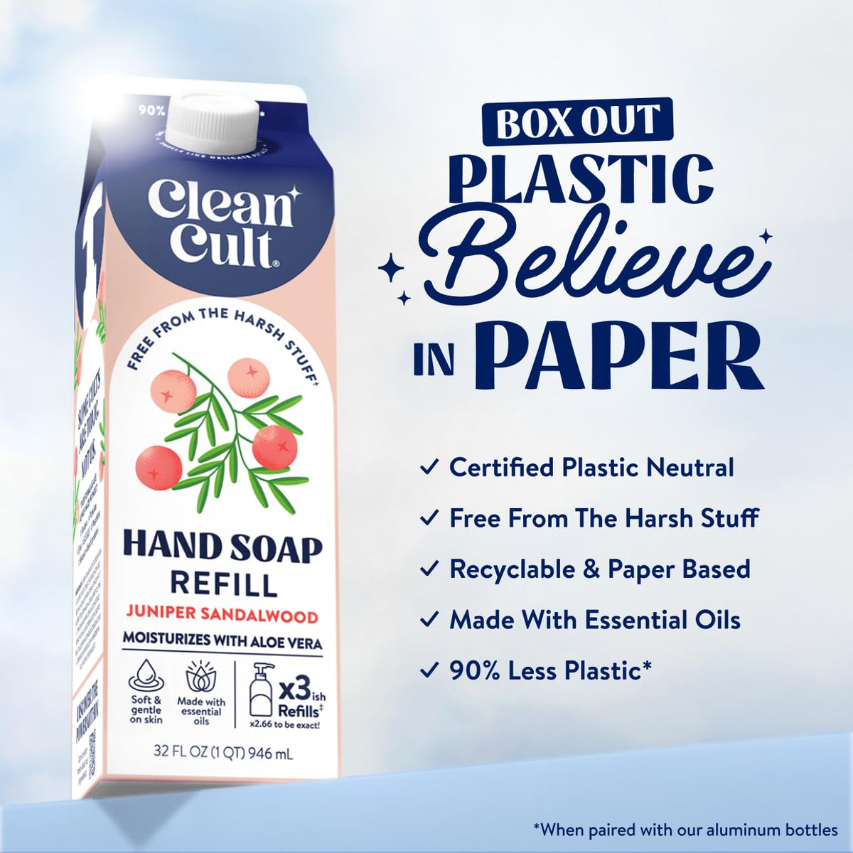 Liquid Hand Soap Refill (64 Fl Oz)