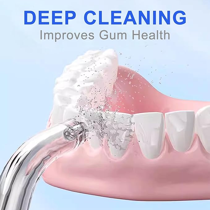 Replacement Tips for COSLUS Mini Water Flosser, Water Flosser Replacement Tips Oral Irrigator Jet Tip Only Compatible COSLUS Mini T40 Water Flosser