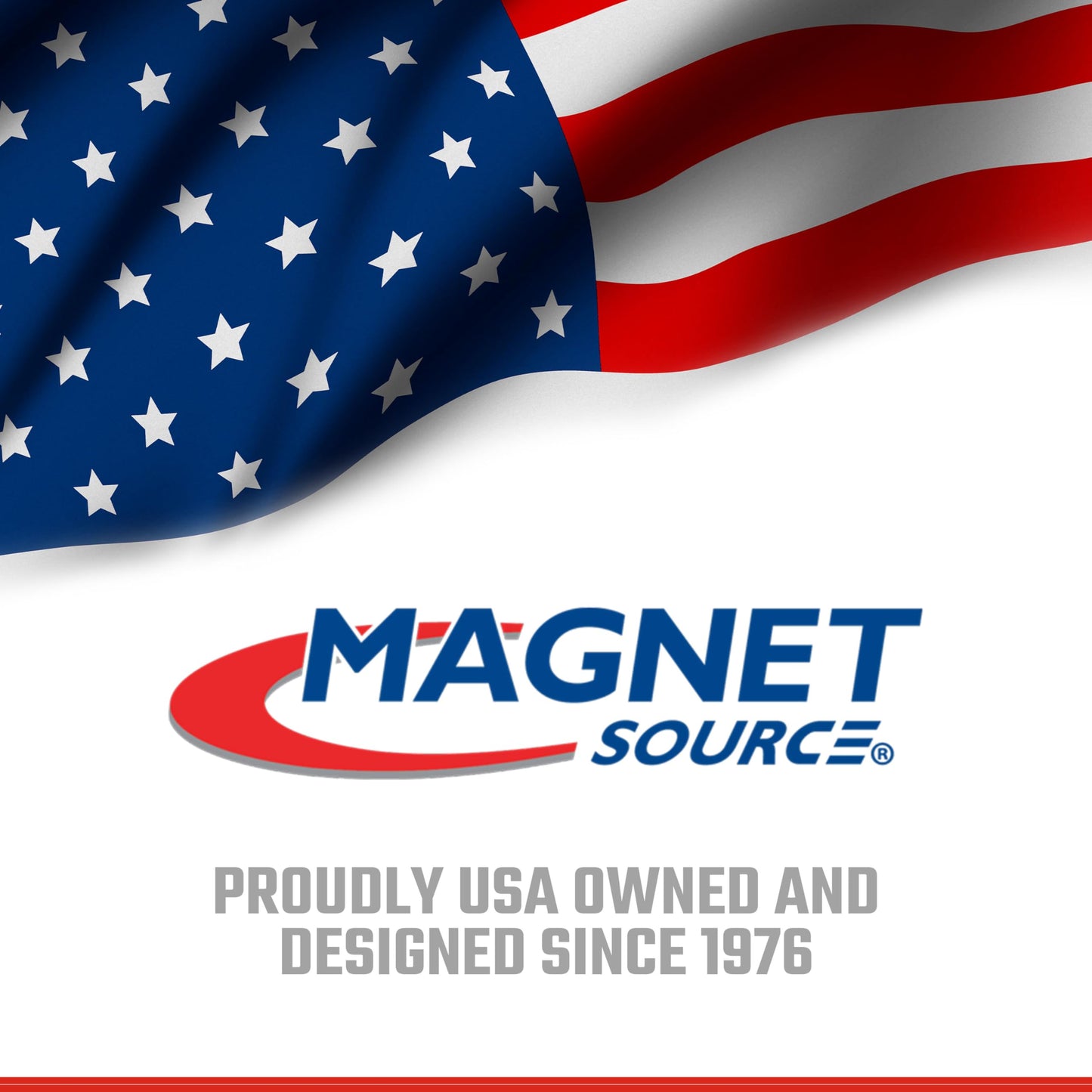 Master Magnetics Ceramic Round Base Magnet Pack - Heavy-Duty Strong Magnets - 35 lb Pull Each - for Indoor and Outdoor Use - Chrome-Plated - 2.04" Diameter - 0.197" Hole - 0.302" Thick - 6-Pack
