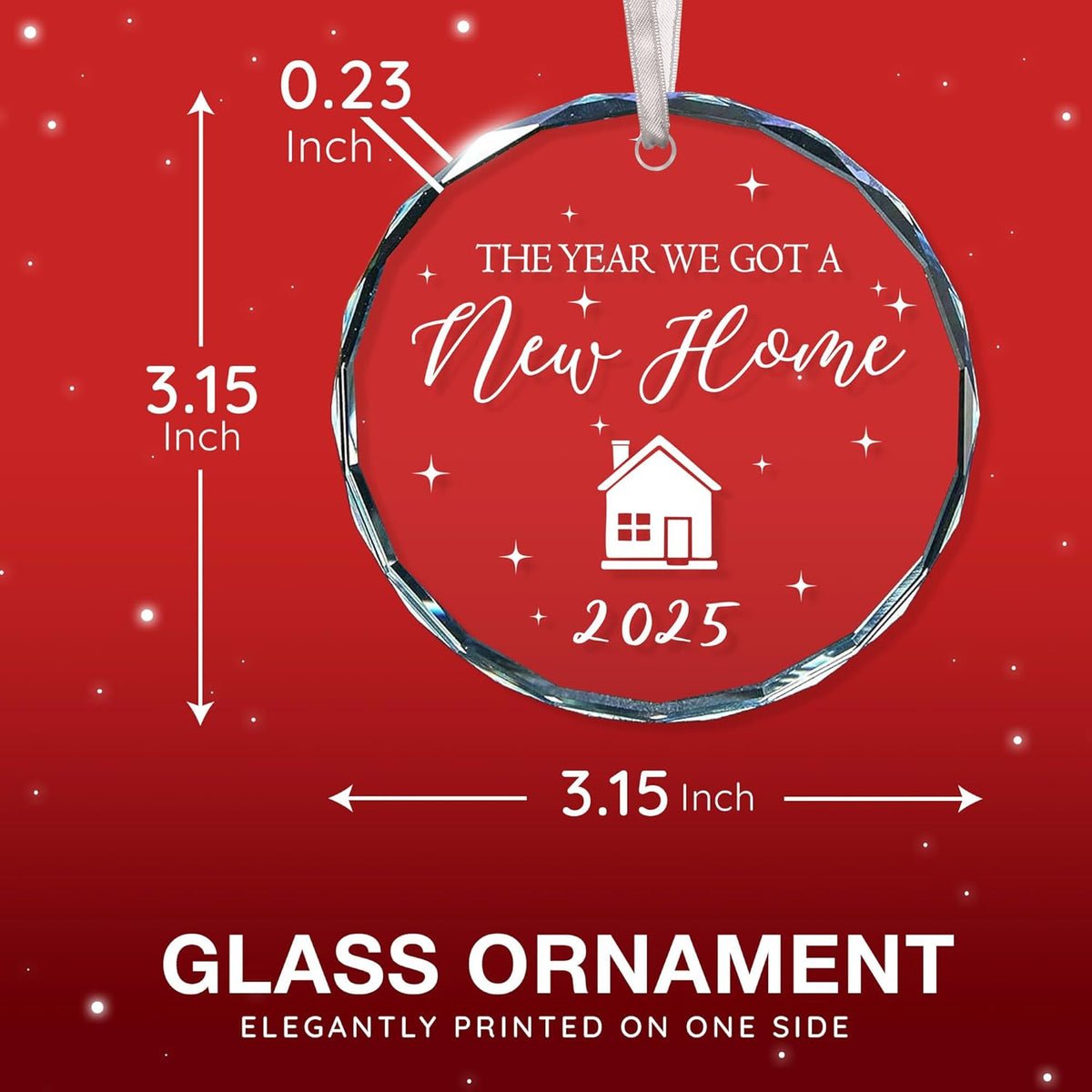 New Home Ornament 2025 - Perfect Housewarming Gift for Couples, Ideal House Warming Gifts for Women, House Warming Gift New Home, housewarmings Gifts, Best Housewarming Presents 2025
