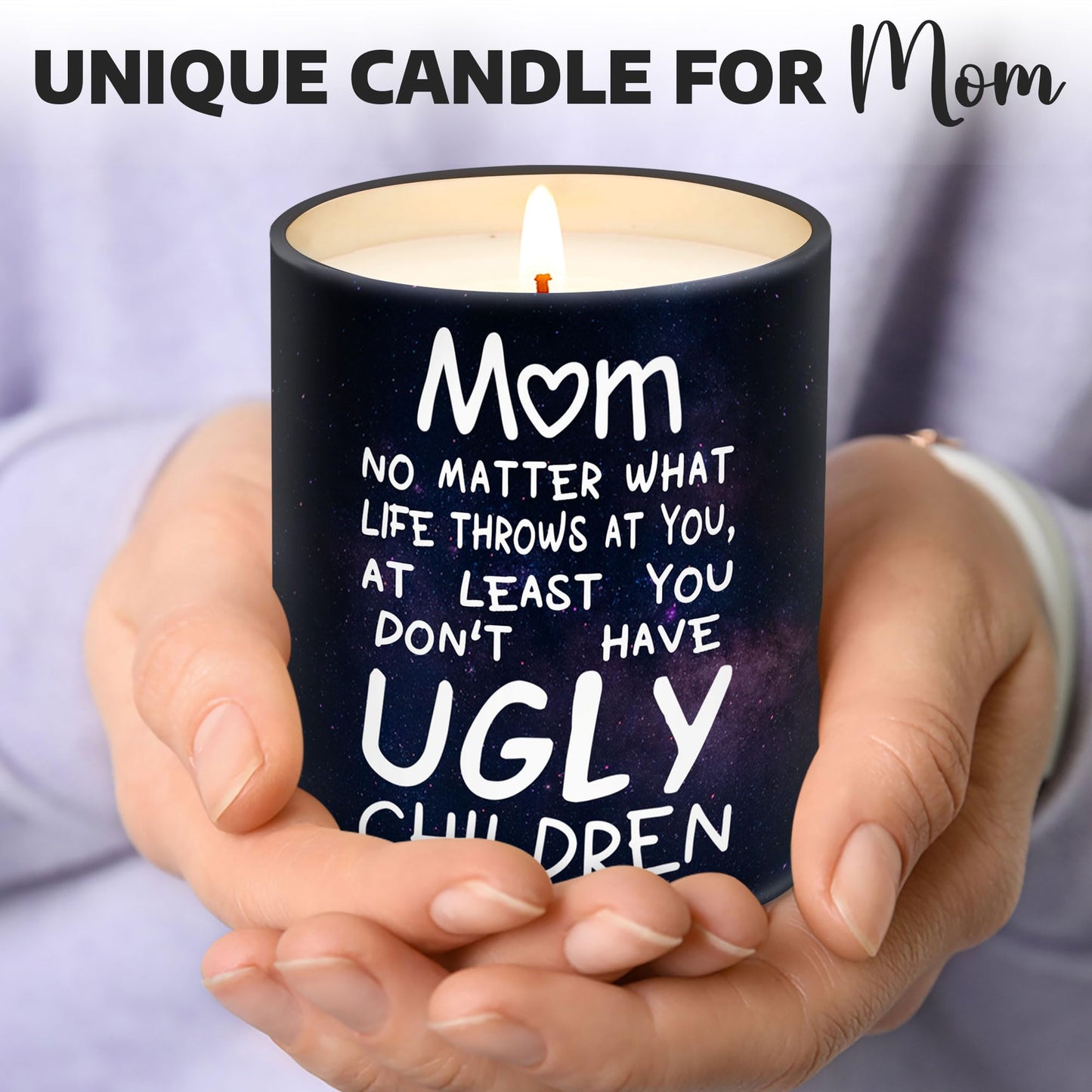Mothers Day Gifts for Mom from Daughter, Son - Moms Birthday Gift Ideas, Cool Birthday Gift for Moms - Funny Mothers Day Candle, mom Soy Wax Candle