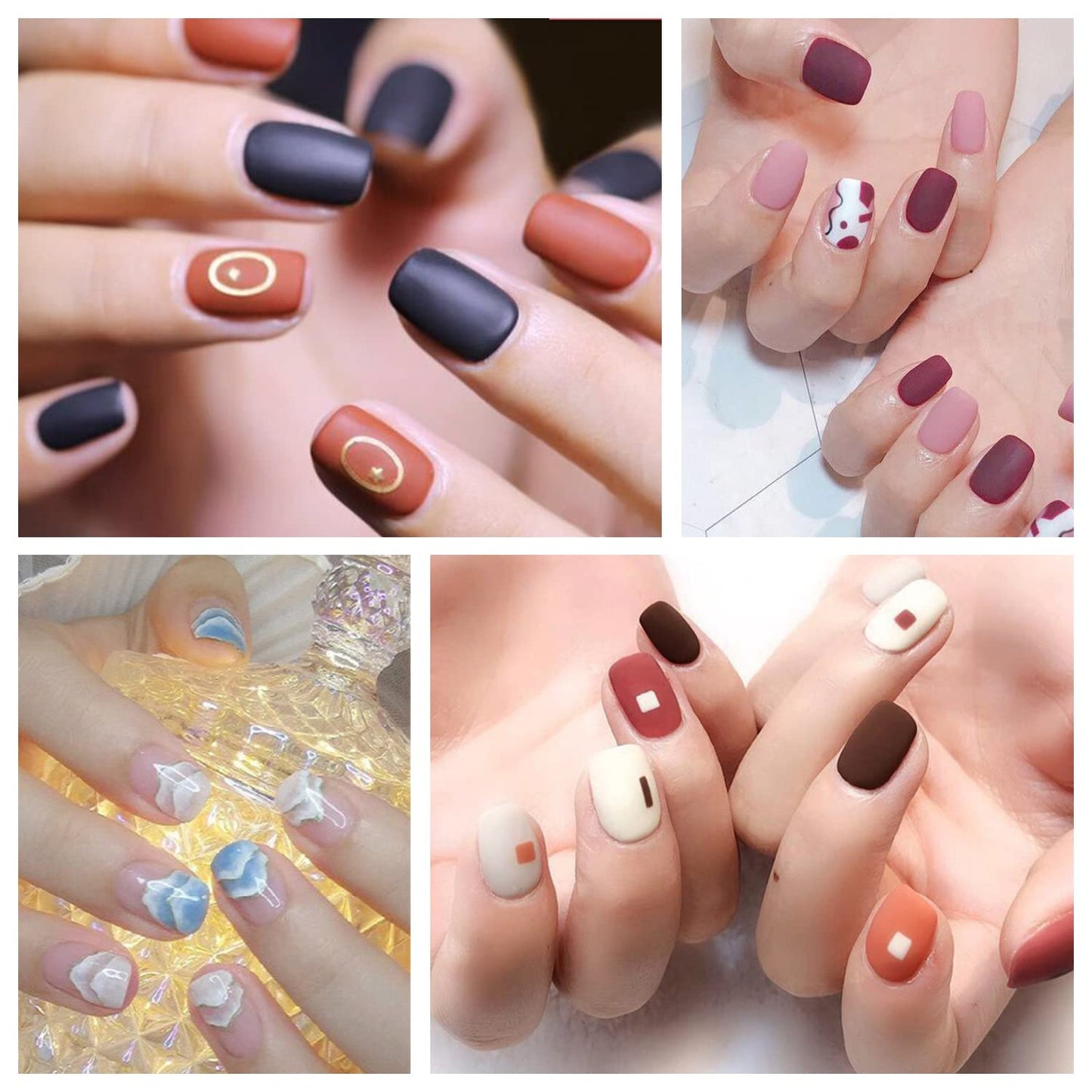 DANNEASY 30 Sheets Nail Polish Strips Full Nail Wraps for Women Gel Nail Strips Self Adhesive Nail Polish Stickers Stick On Nails Fingernails Manicure Sticker Nail Art Accessories with Nail File