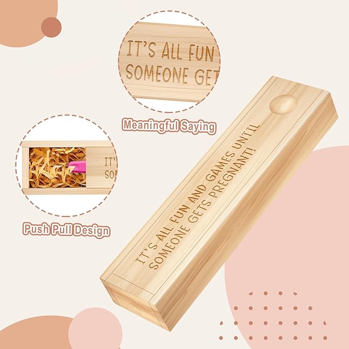 Pregnancy Announcement for Grandparent Husband, Pregnancy Test Keepsake Box, Baby Announcement Reveal Gifts Ideas for Husband Grandparents Friends
