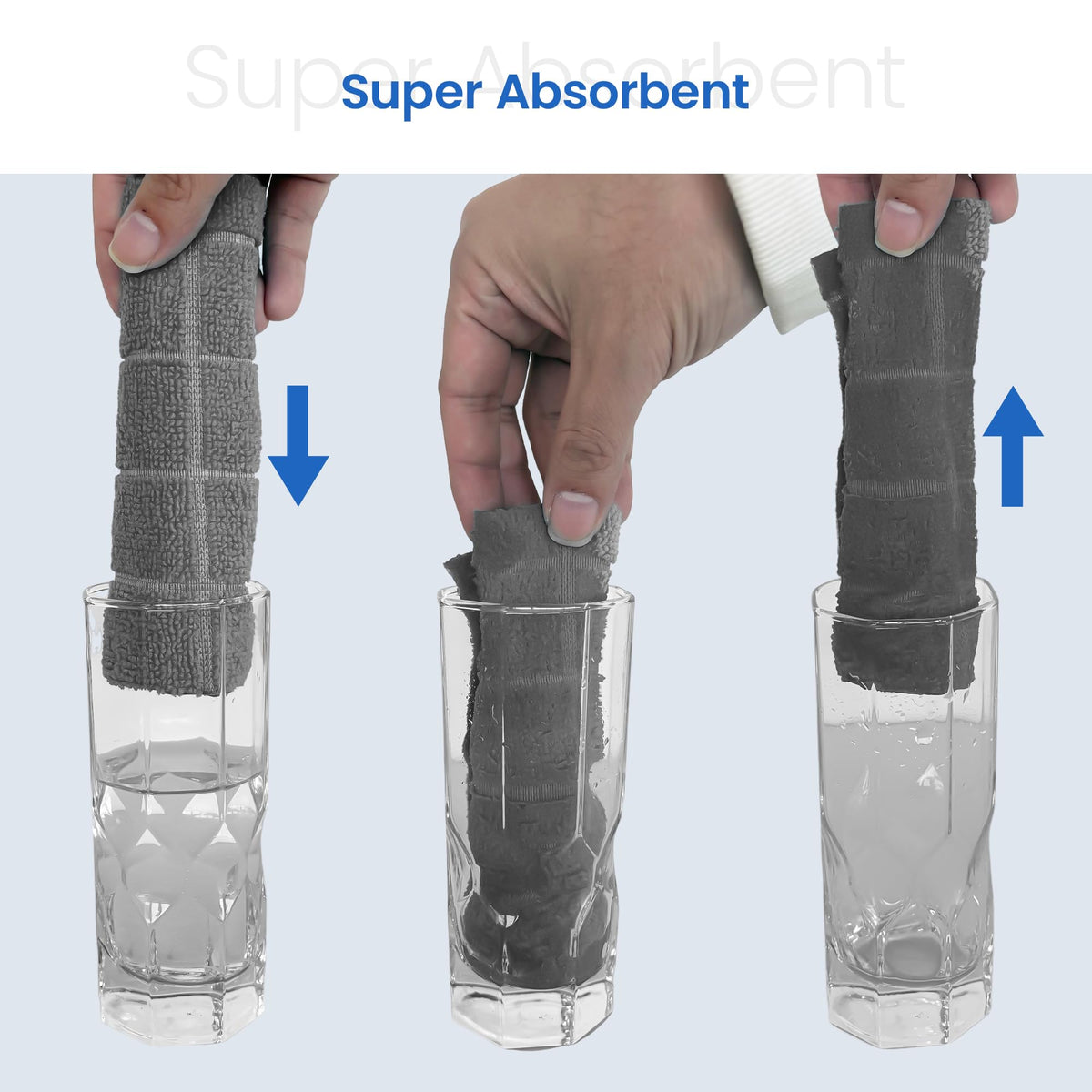 Microfiber Cleaning Cloth Roll (80 Count)