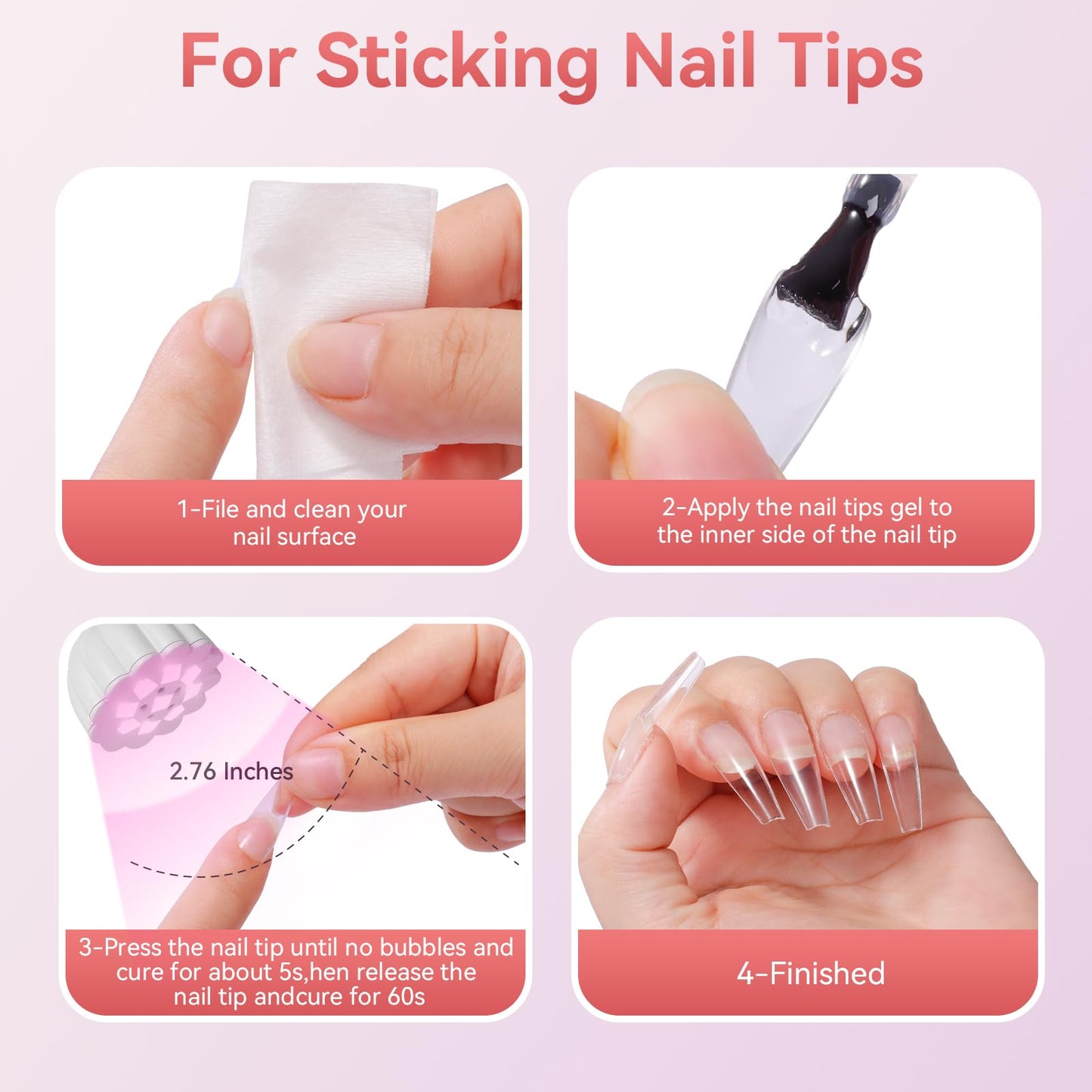 Makartt UV LED Nail Lamp - Gooseneck 58mW/cm² Flash Cure Lamp Rechargeable UV Light for Gel Nails with 4 Times & Auto Sensor USB Cordless Fast Curing Nail Art Design for Salon Home DIY (White)