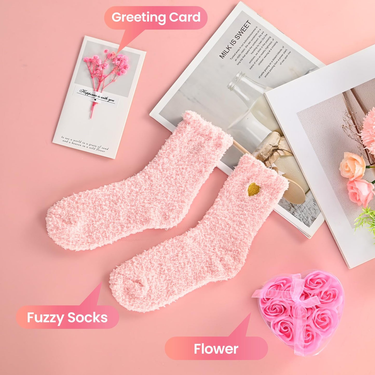 Gifts For Women,Birthday Presents,Birthday Gift Sets,Get Well Gift Baskets,Self-Care Gift Sets Featuring Blankets,Mug, Scented Candle,Soothing Spa Care Sets—Heartwarming Gift Exclusively For Women