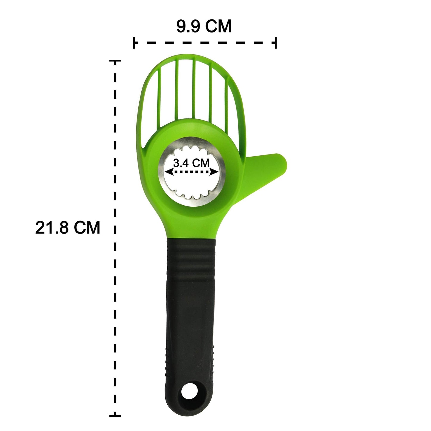 Avocado Slicer 3 Piece Set - Avocado Slicer Tool, Cutter, Knife, Peeler, Pitter, Cuber, Dicer & Avocado Keeper For Everything That You Will Ever Need For Your Avocados