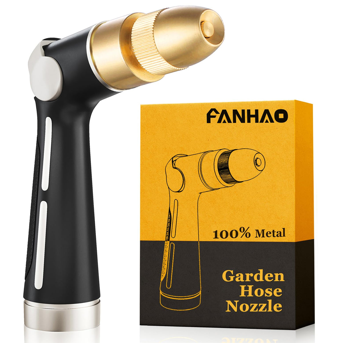 Metal Thumb Control Adjustable Nozzle
