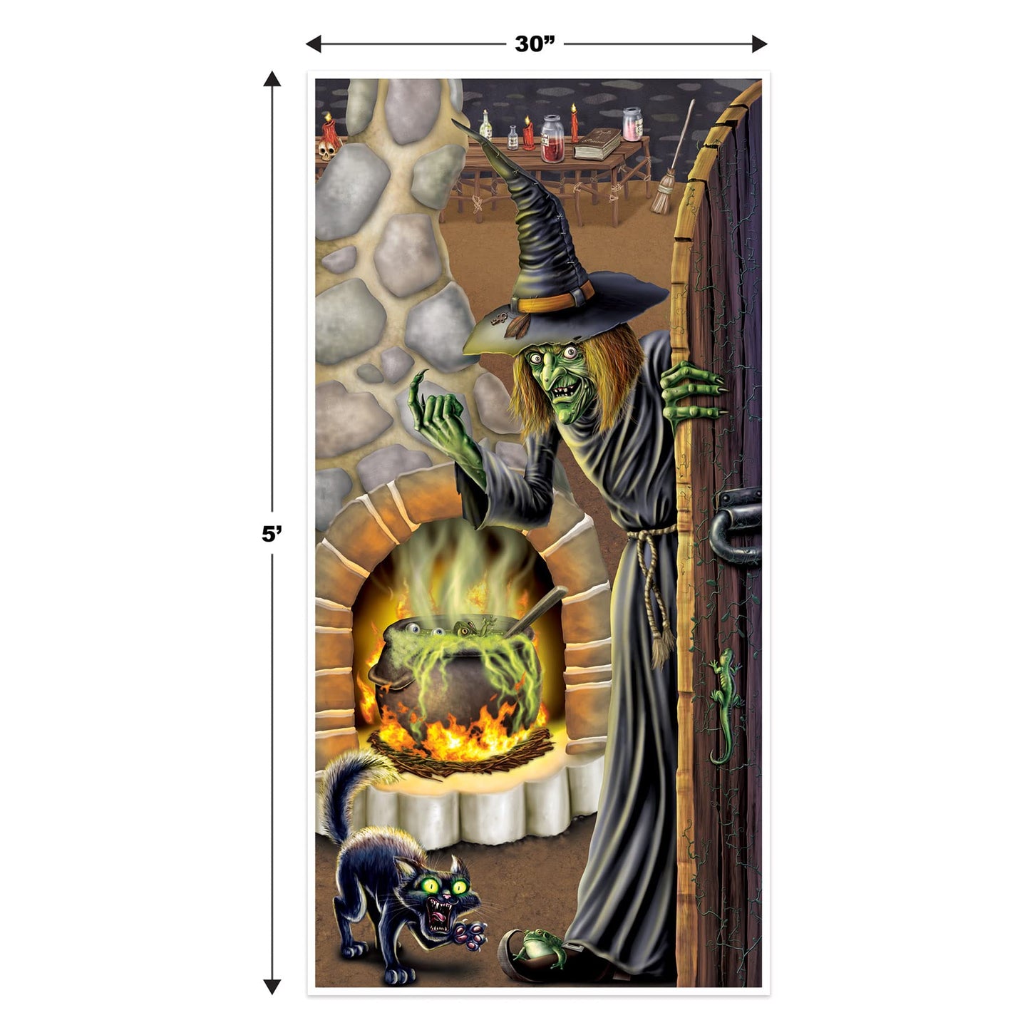 Beistle Witch Brew Door Cover
