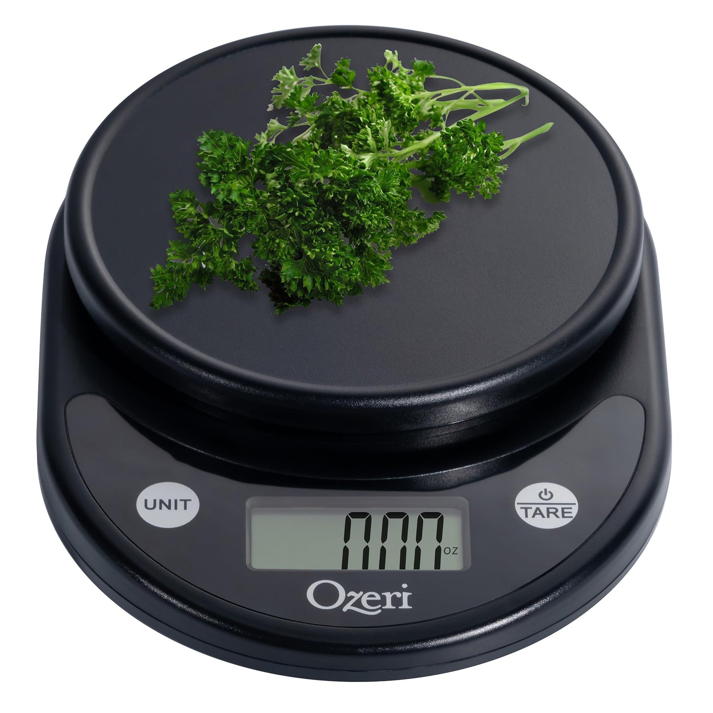 Ozeri® Pronto® Digital Multifunction Kitchen and Food Scale with Variable Graduation Technology®, All Black