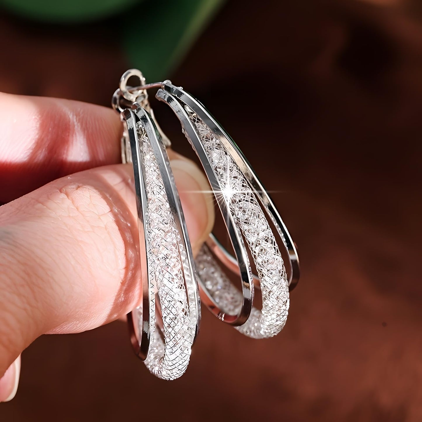 Lymphatic Earrings (Silver)