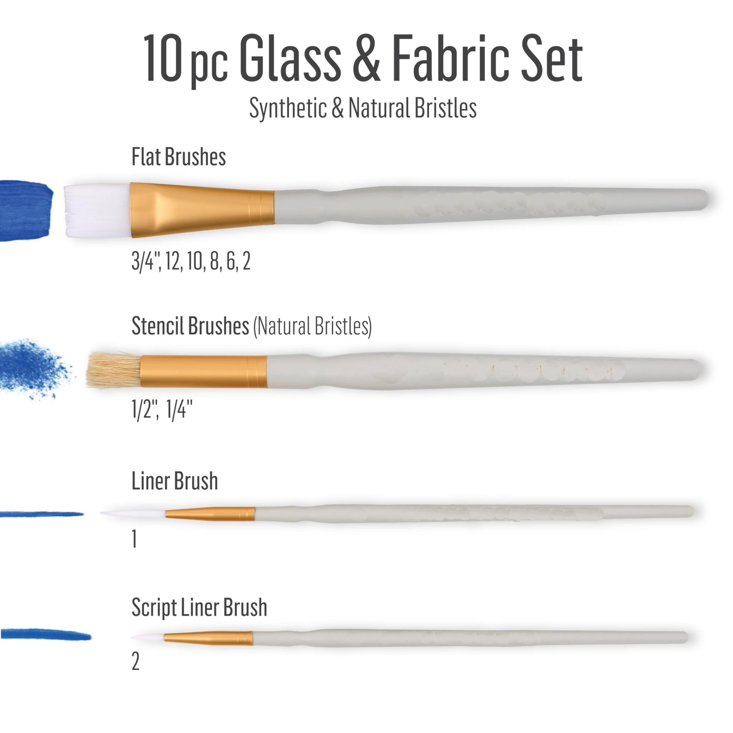 FolkArt Ultimate Tool Kit, 38 Piece Set Including 30 Premium Paintbrushes and 8 Foam Spouncers, Perfect for DIY Arts and Crafts Projects, PROMOFATLS24