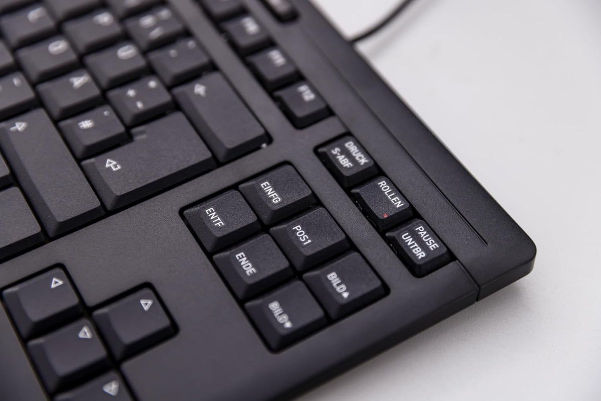Cherry Stream Keyboard TKL Wired USB Keyboard TenKeyLess Compact Version Without Number Pad. Super Silent Keystroke. Ideal for Office and Industrial Use. White