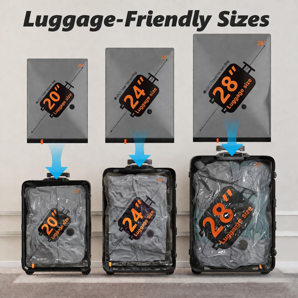 Travel Vacuum Bags with Cordless Electric Pump, 9 Combo Compression Packing Cubes for Clothing Clothes, Luggage Suitcase Organizer, Space Saver Vacation Cruise Travel Essentials