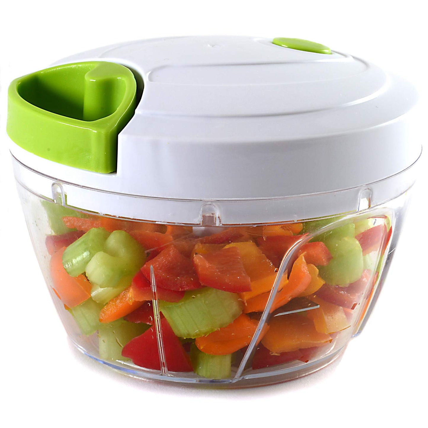 Norpro Instant Food Chopper,White, 3.25" x 4.75" x 4.75"