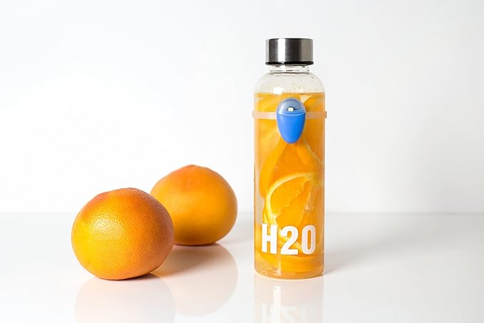 ULLA Smart Hydration Reminder to Drink More Water Bottles - Fit Most Bottles - Light Up Technology Tracks When You Hydrate