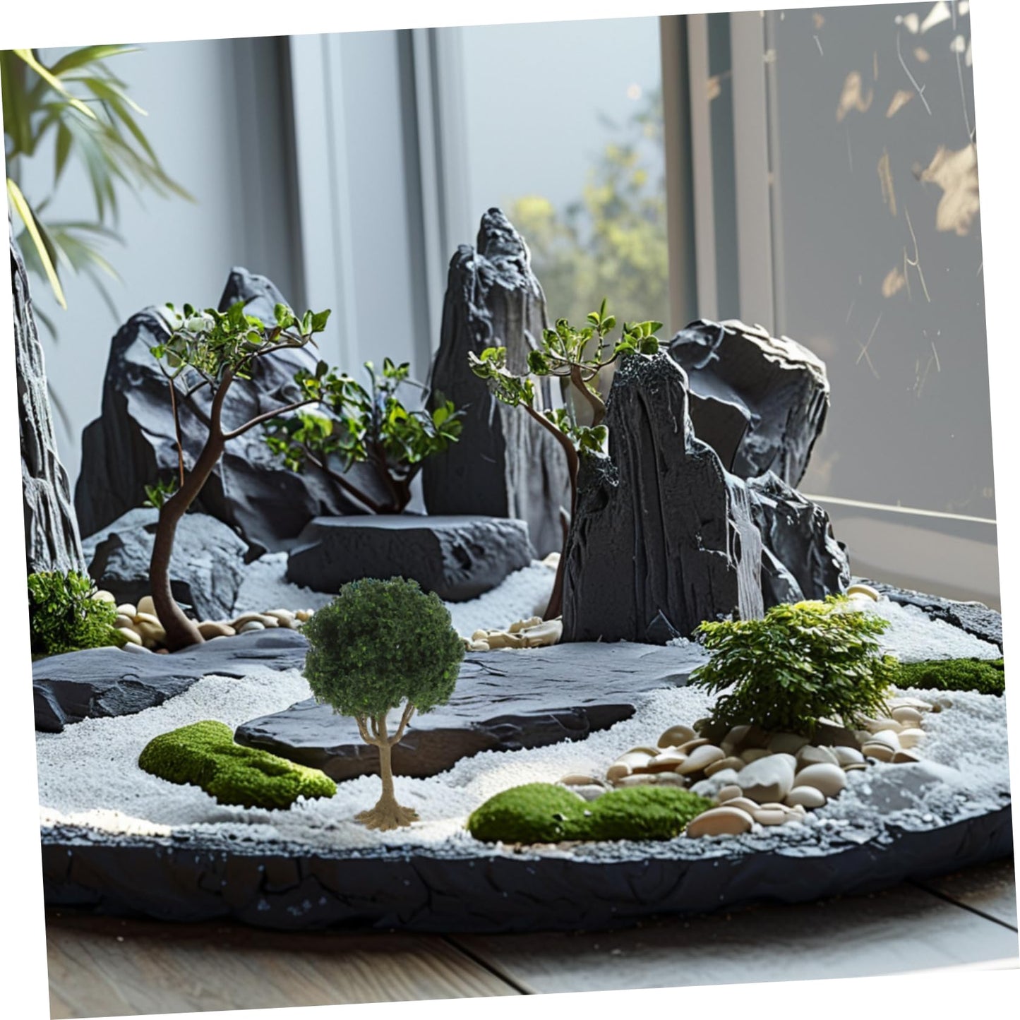 YARNOW Landscape Tree Model 3.93 Inch Miniature Trees for Model Train Scenery Architectural Models Realistic Fake Trees for DIY Crafts and Scenic Layouts