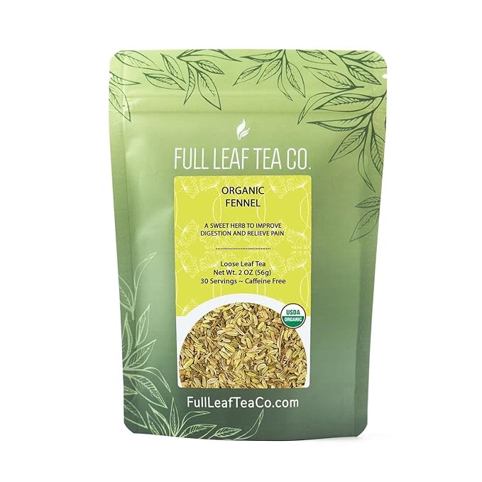 Organic Fennel - 2 oz Bag (approx. 30 servings) | Full Leaf Tea Company