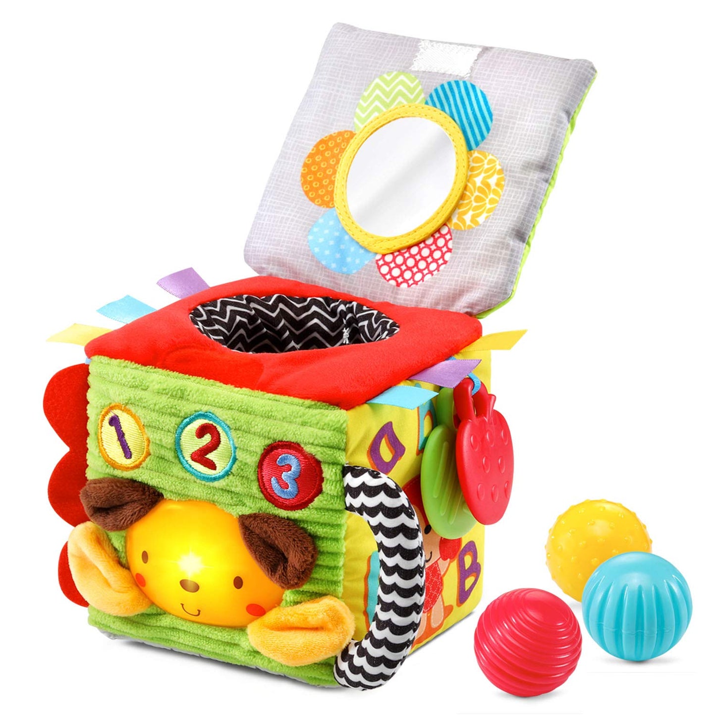 VTech Soft and Smart Sensory Cube, Multicolor