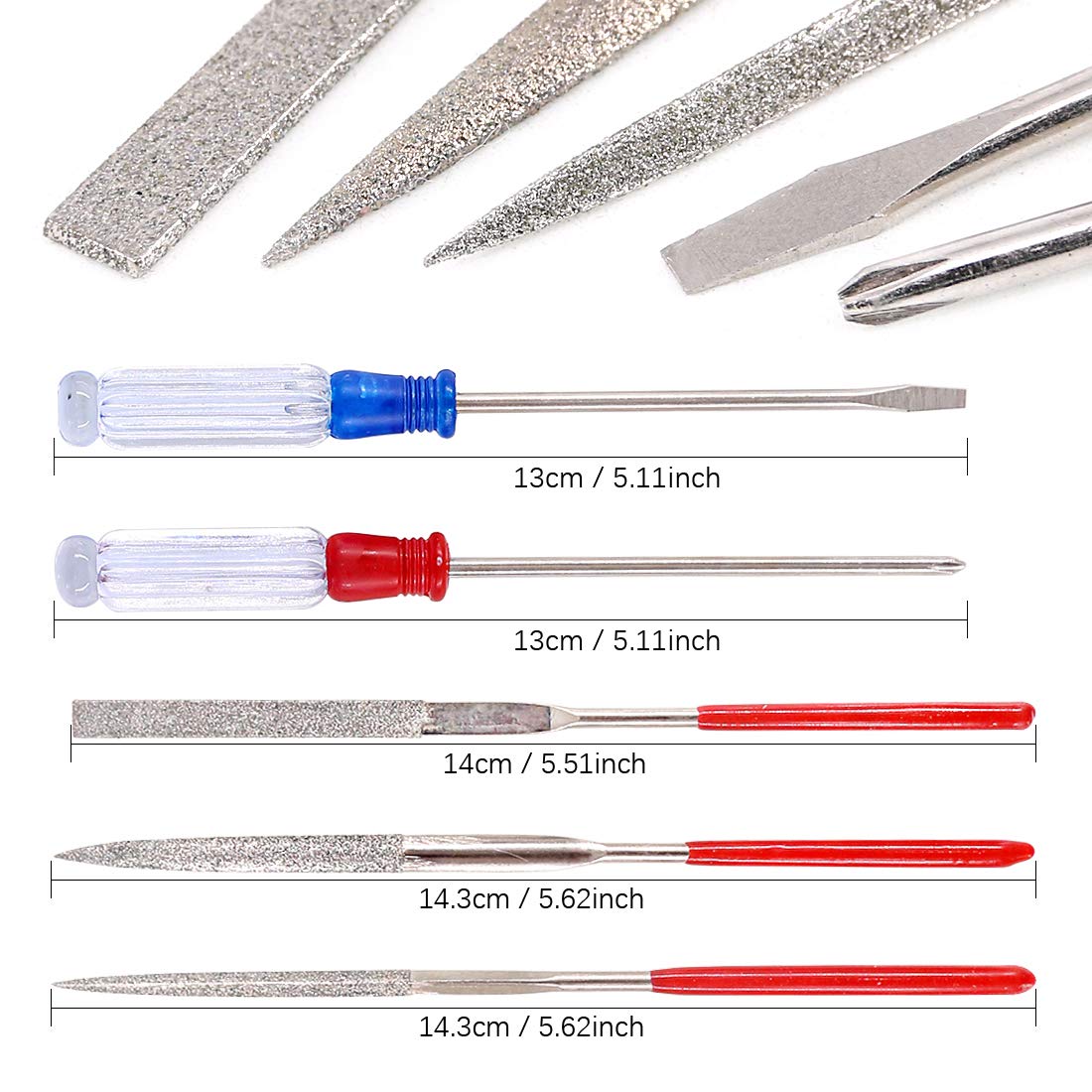 Keadic 29Pcs Modeler Basic Tools Craft Set Model Tools Kit Hobby Building Tools Kit for Professional Model Assemble Building