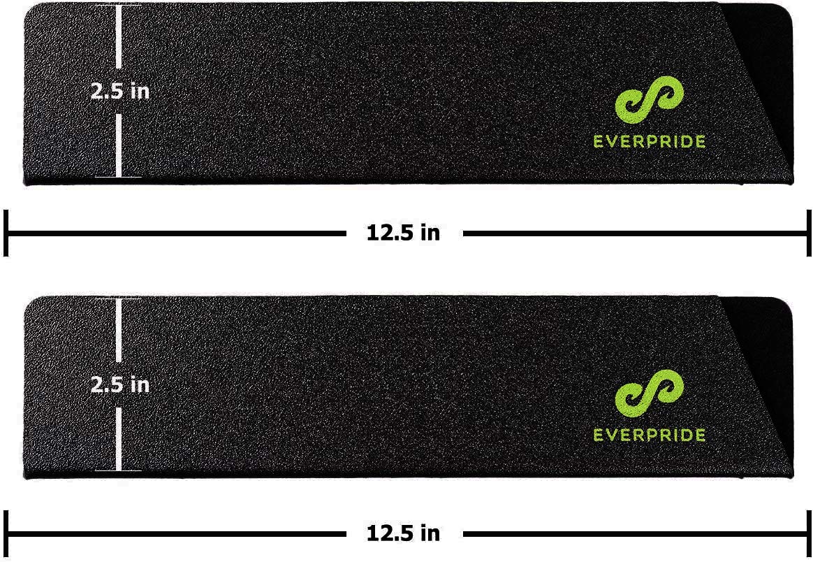 EVERPRIDE 12 Inch Chef Knife Guard Set (2-Piece Set) - Long Knives Blade Edge Cover Sheaths - Durable, BPA-Free, Felt Lined, Sturdy ABS Plastic - Knives Not Included