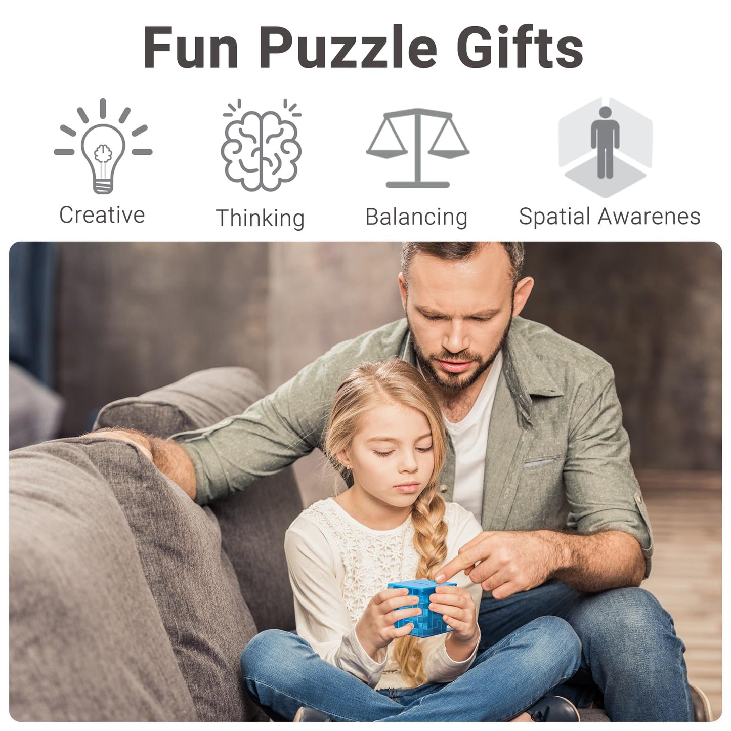 iKeelo Money Maze Puzzle Box (2 Pack) for Kids and Teens, Makes Cash Gift Giving More Fun