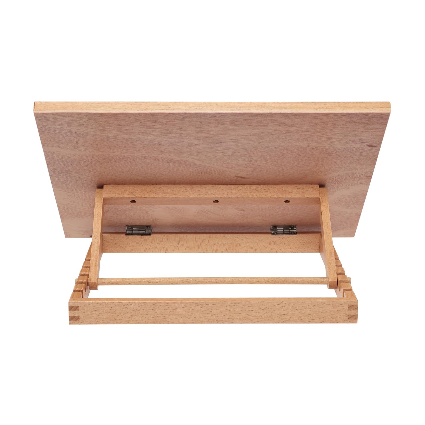 SoHo Urban Artist 12x16 Adjustable Portable Drawing Board Stand Easel, 5 Positions, Natural Beechwood Finish