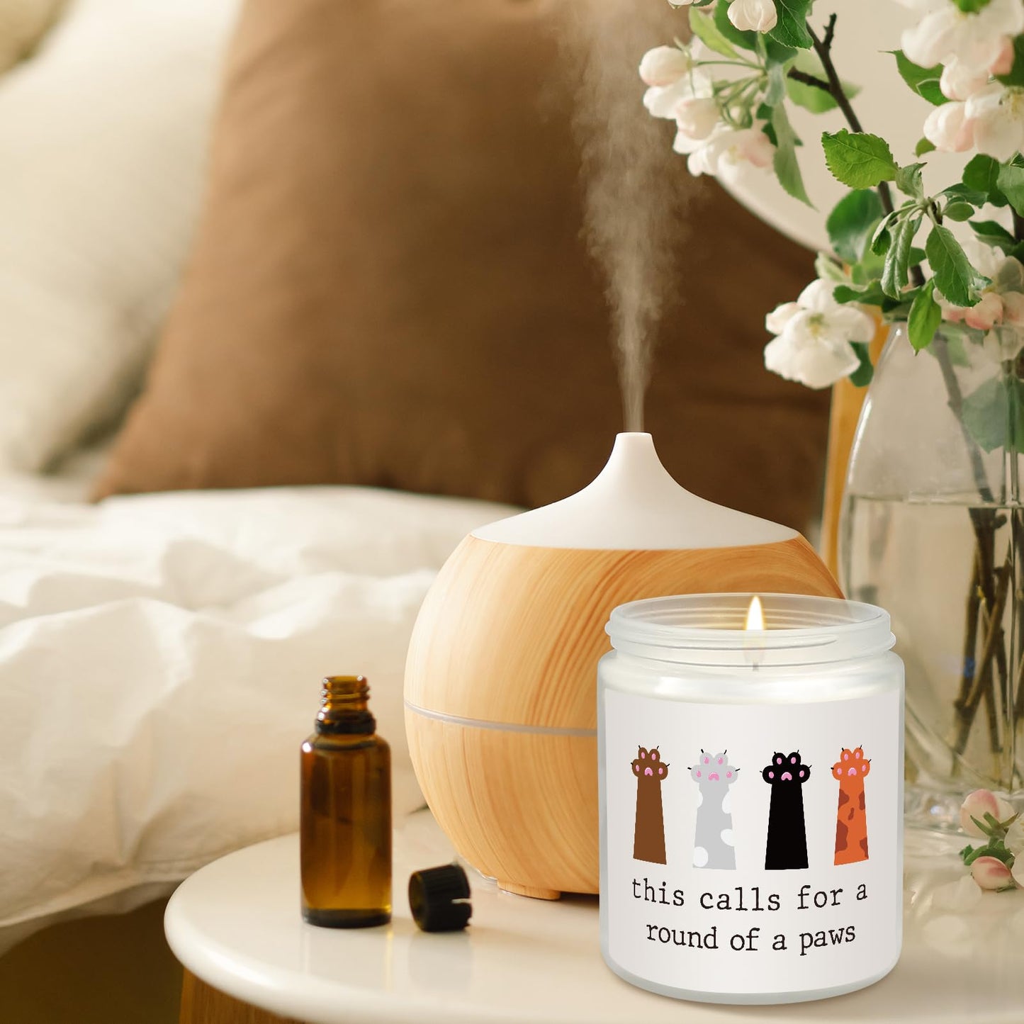 Congratulations Gift for Women Men, Cute Congrats Present, Graduation Gift for Her Him 2026, New Job Present for Him Her - Handmade Lavender Scented Candle (7oz)