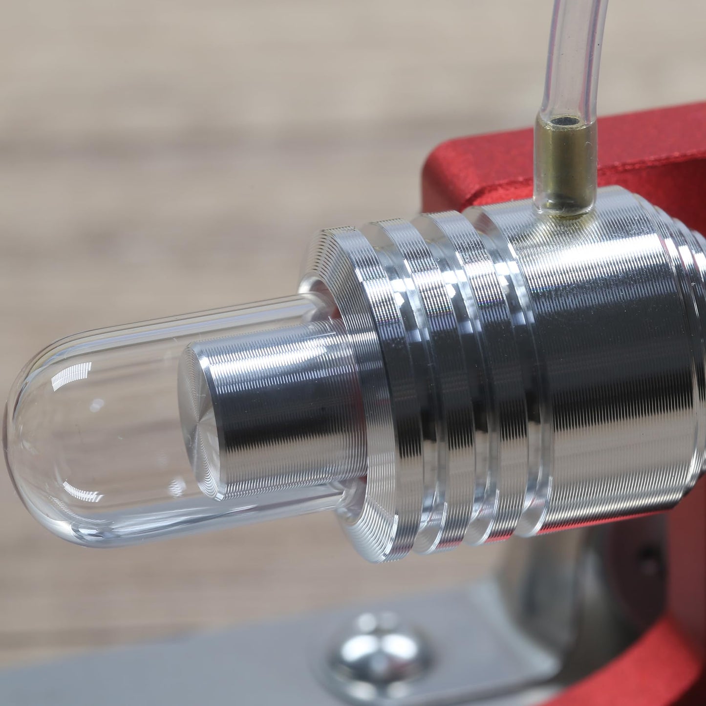 Sunnytech Hot Air Stirling Engine Motor Model Educational Toy Electricity Generator Colorful LED SC005-M16-CF