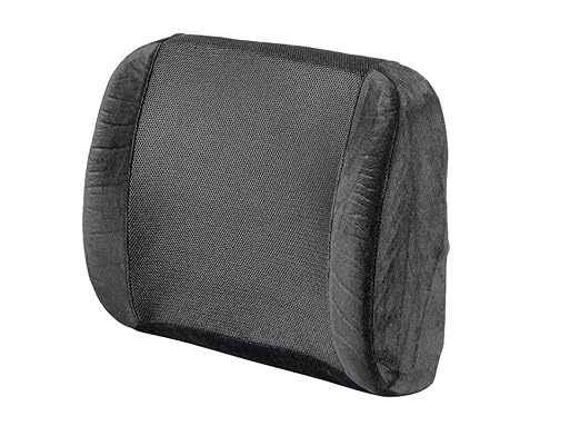 Monoprice Memory Foam Ergonomic Back Rest Cushion, Works Well with Office Chairs, Passenger Car Seats, Plane Seats, Etc. - Workstream Collection