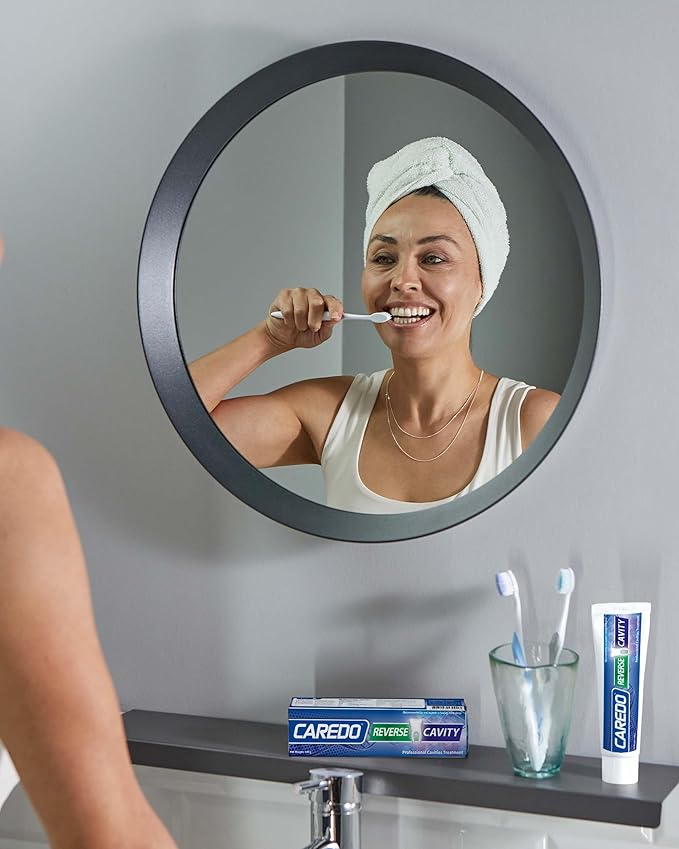 Cavity Reversal Hydroxyapatite Toothpaste for Adults, Cavity Tooth Filler as Home Cavity Repair, Fluoride Free Reverse Cavities Treatment for Tooth Decay Repair, Remineralizing Repair 2-Pack