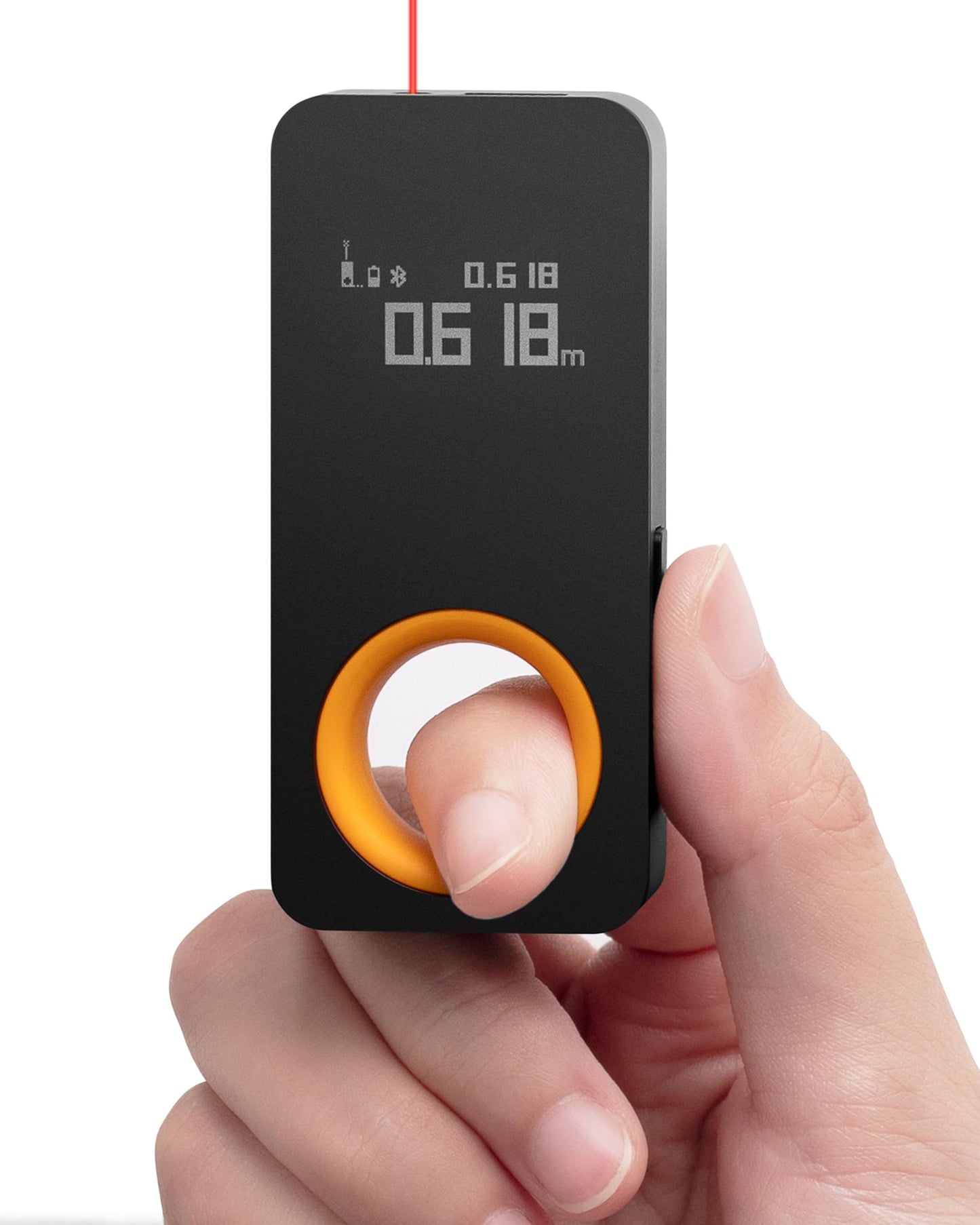 HOTO Laser Measuring Tool, Pocket-Size 98Ft Laser Tape Measure ±2mm Accuracy, USB-C Rechargeable, OLED Display, Ft/M/in Unit, Real-time Data Sync, Gifts for Men Women Mom Dad, Cool Gadgets & Home Use