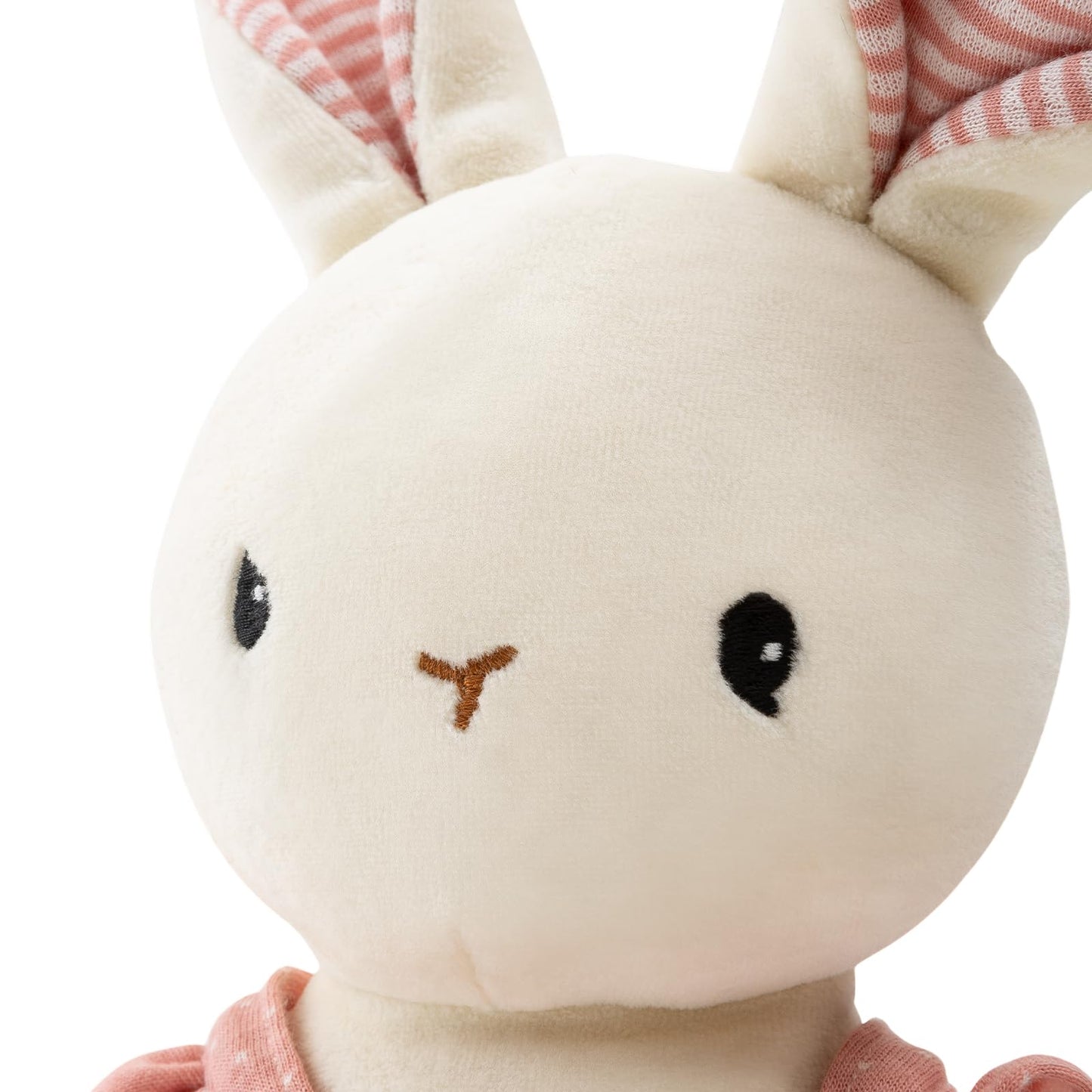 CUDDLE CORNER Bunny Stuffed Animal Organic Cotton Baby Plush Toys, Easter Stuffed Animal 7" Easter Plush Bunny Soft Cuddly Toy for Babies and Toddlers